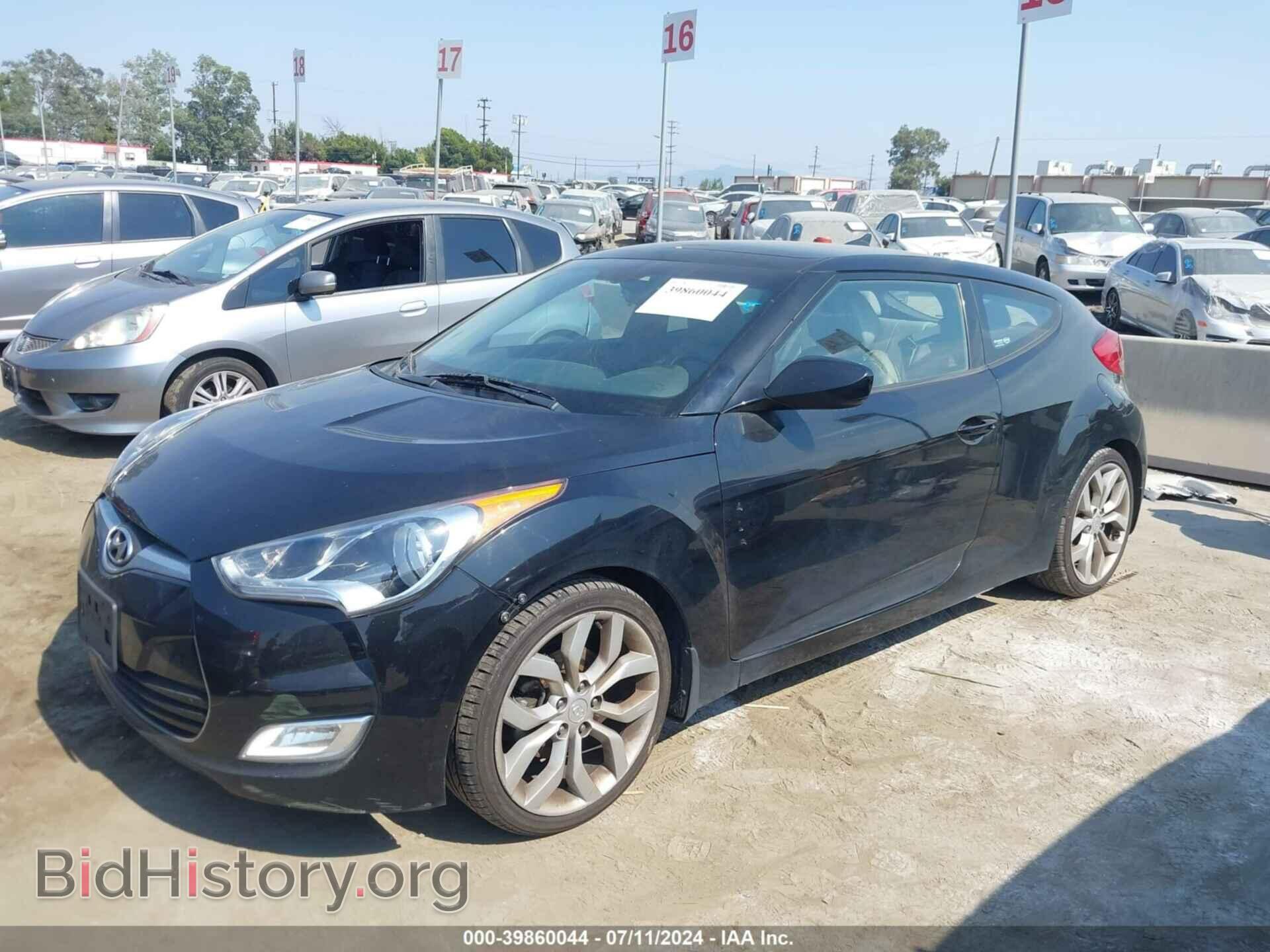 2013 HYUNDAI VELOSTER - VIN: KMHTC6AD5DU102932 - Фото 2