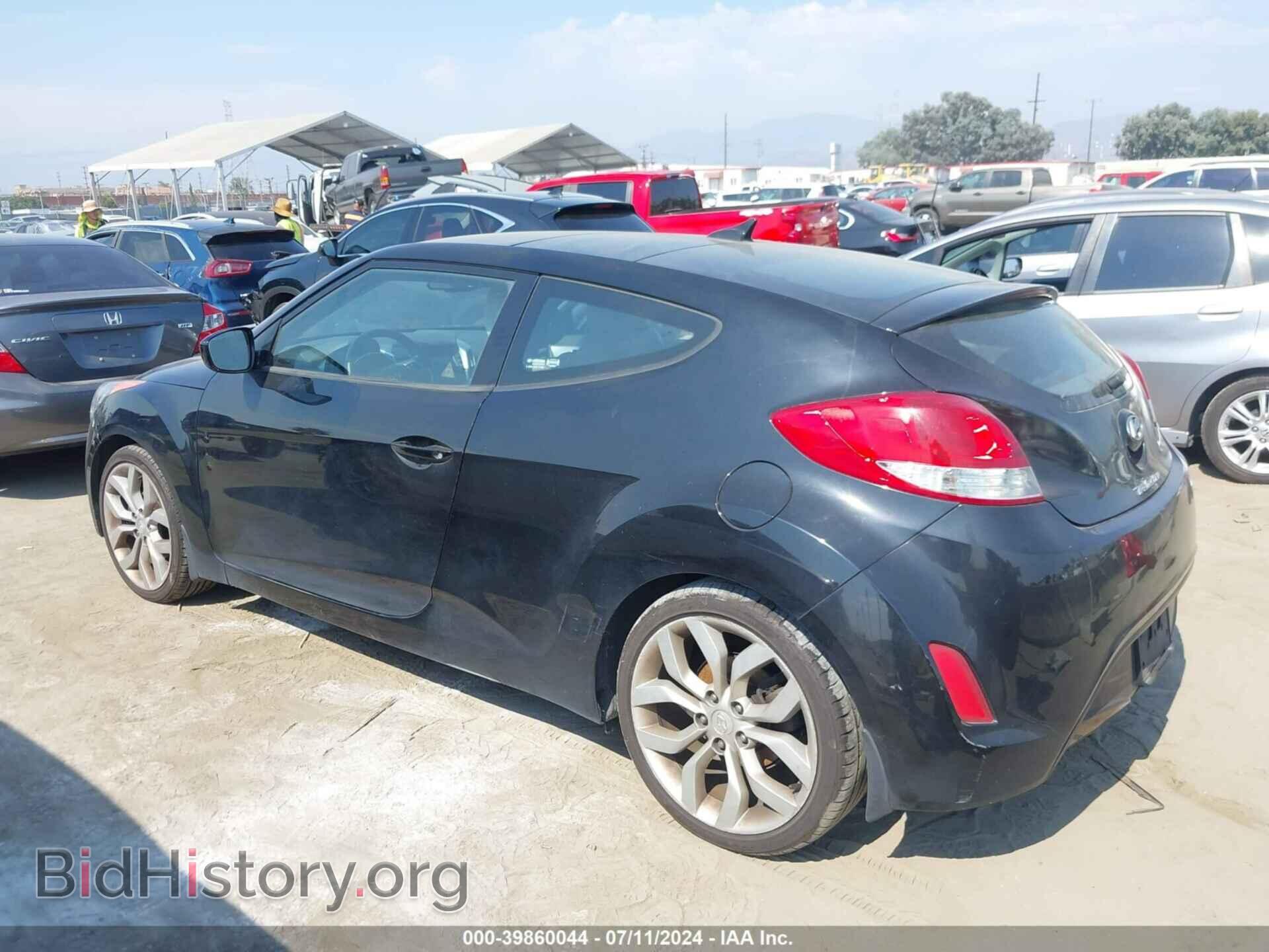 2013 HYUNDAI VELOSTER - VIN: KMHTC6AD5DU102932 - Фото 3