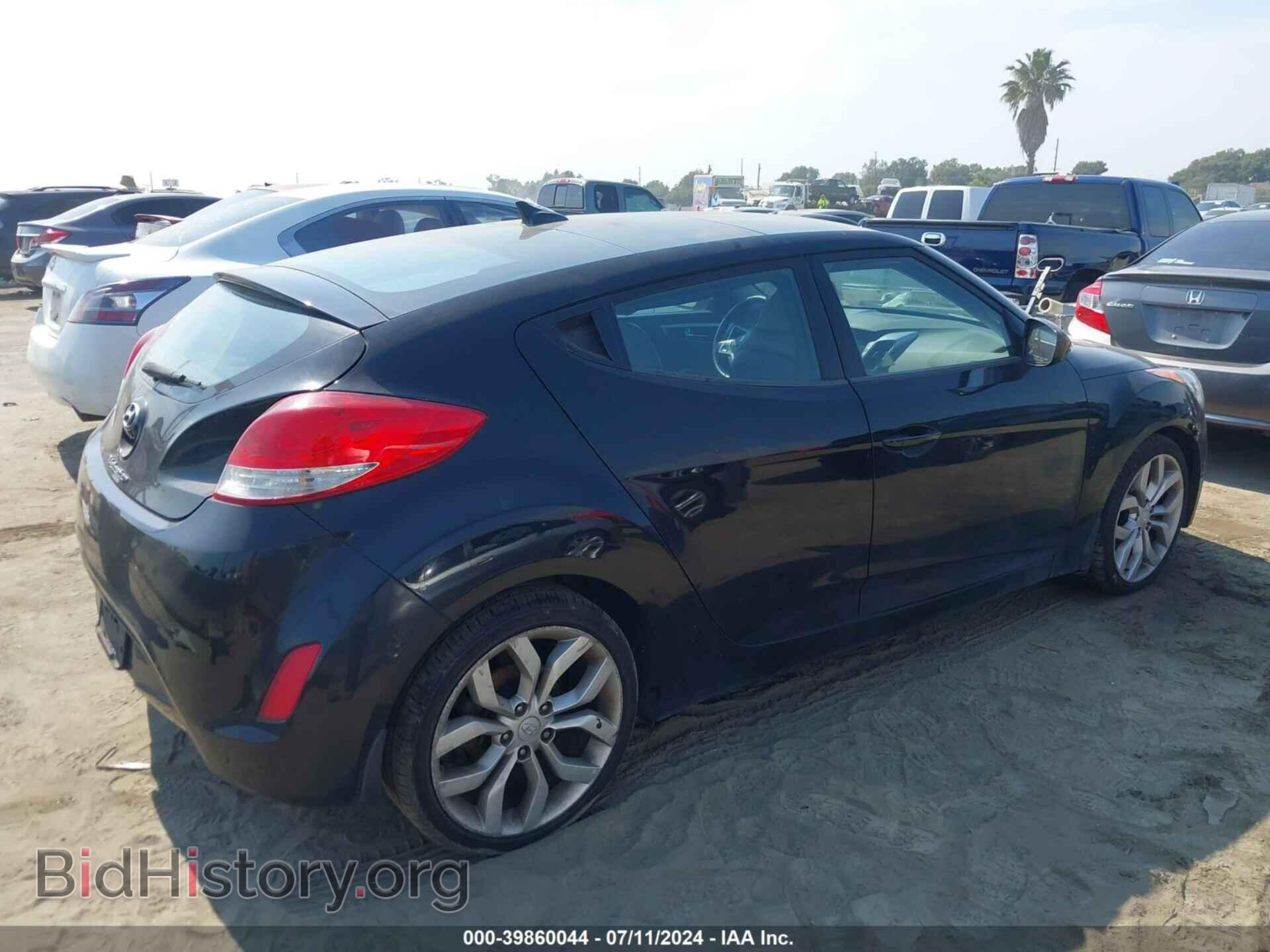 2013 HYUNDAI VELOSTER - VIN: KMHTC6AD5DU102932 - Фото 4