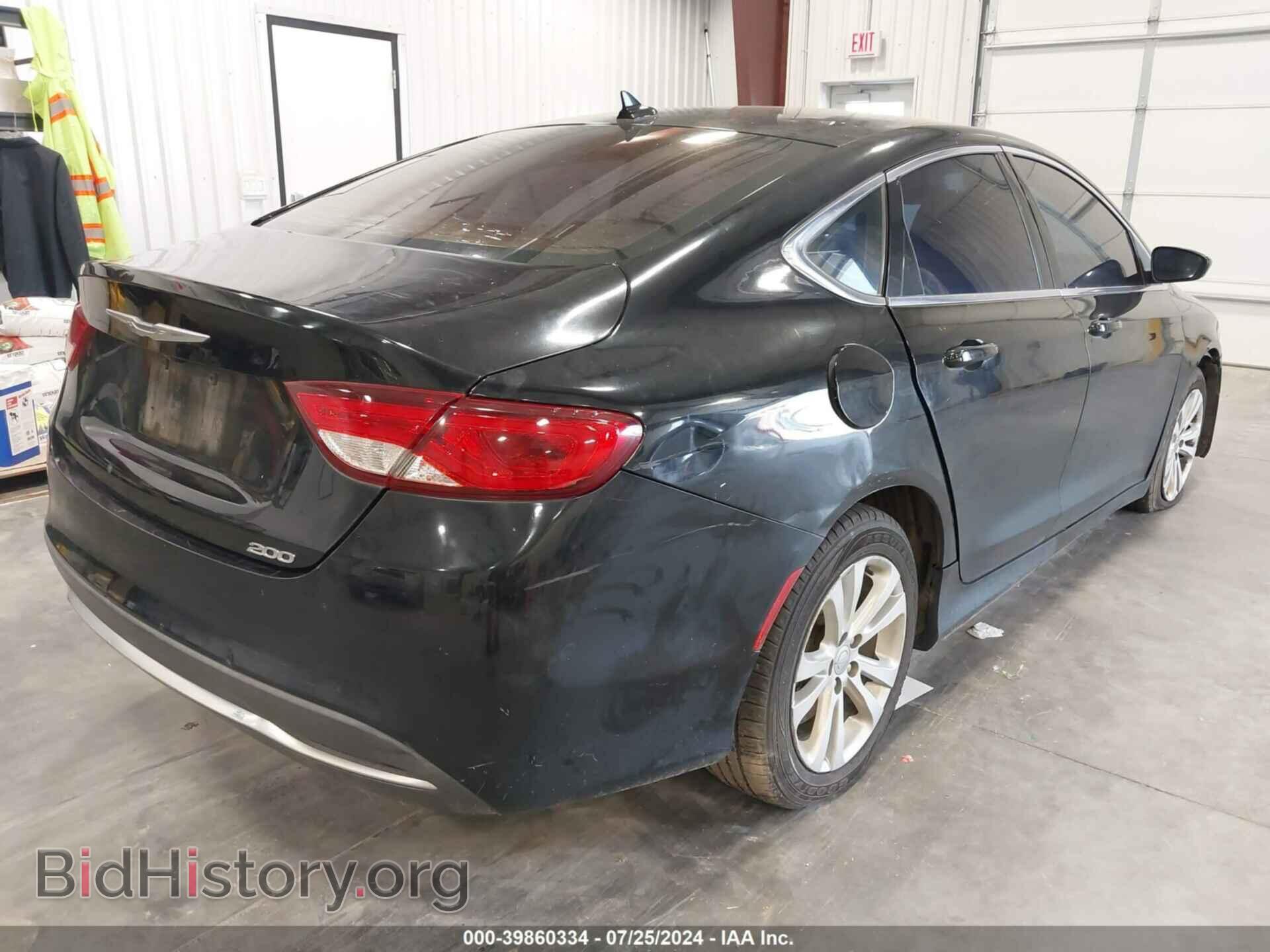 2015 CHRYSLER 200 - VIN: 1C3CCCAB6FN636038 - Фото 4