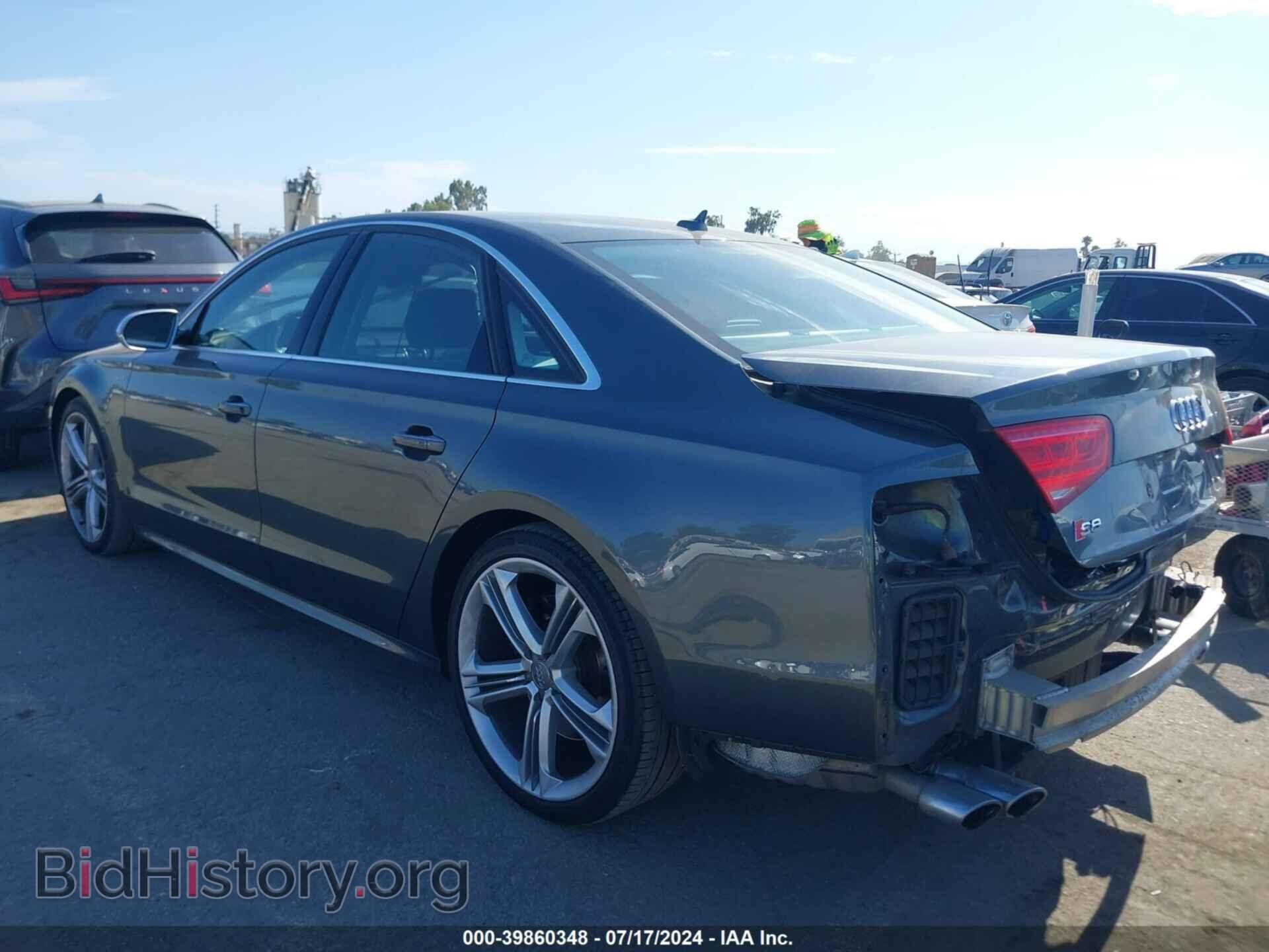 2013 AUDI S8 - VIN: WAUD2AFD5DN019094 - Фото 3