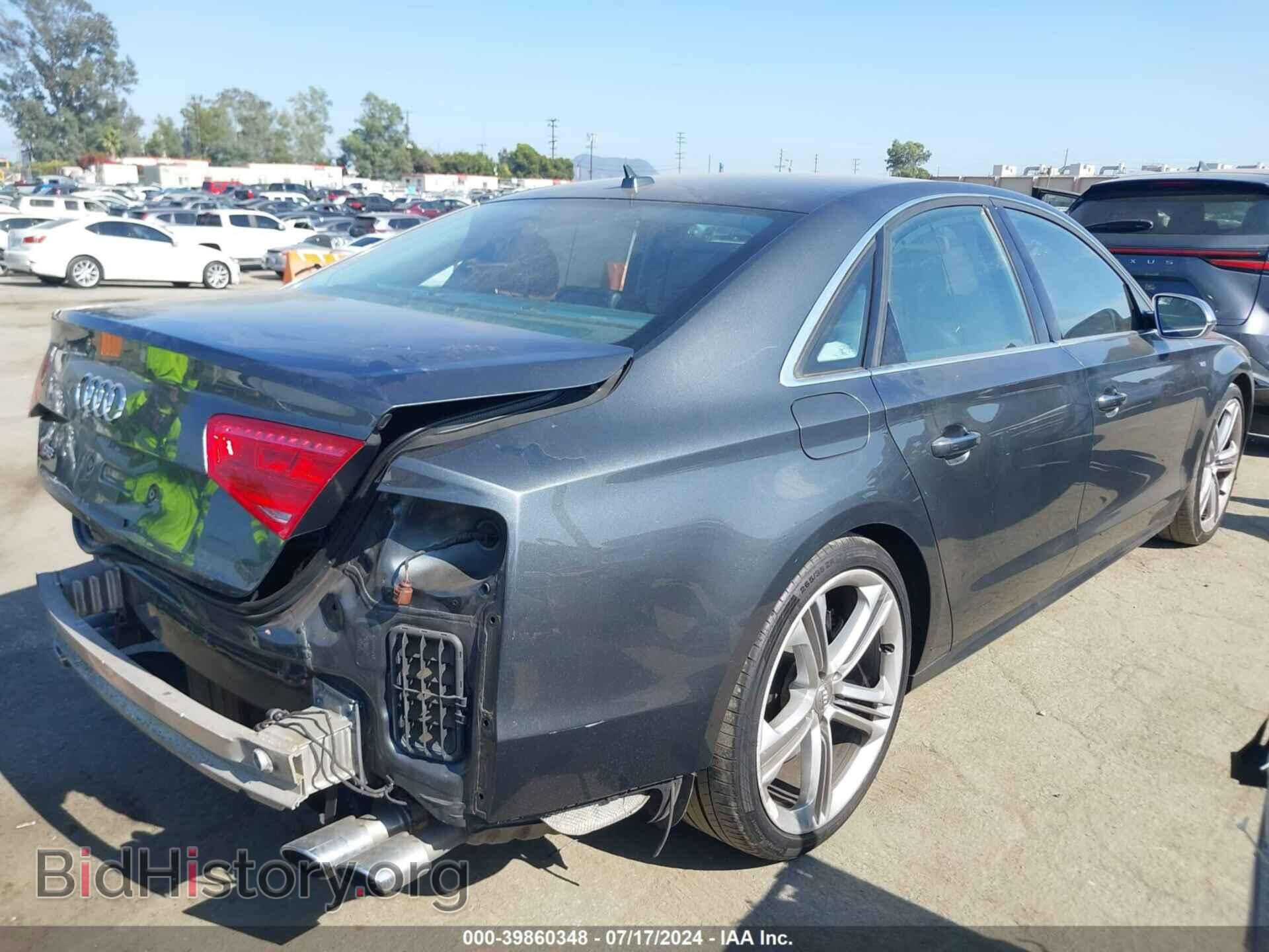 2013 AUDI S8 - VIN: WAUD2AFD5DN019094 - Фото 4