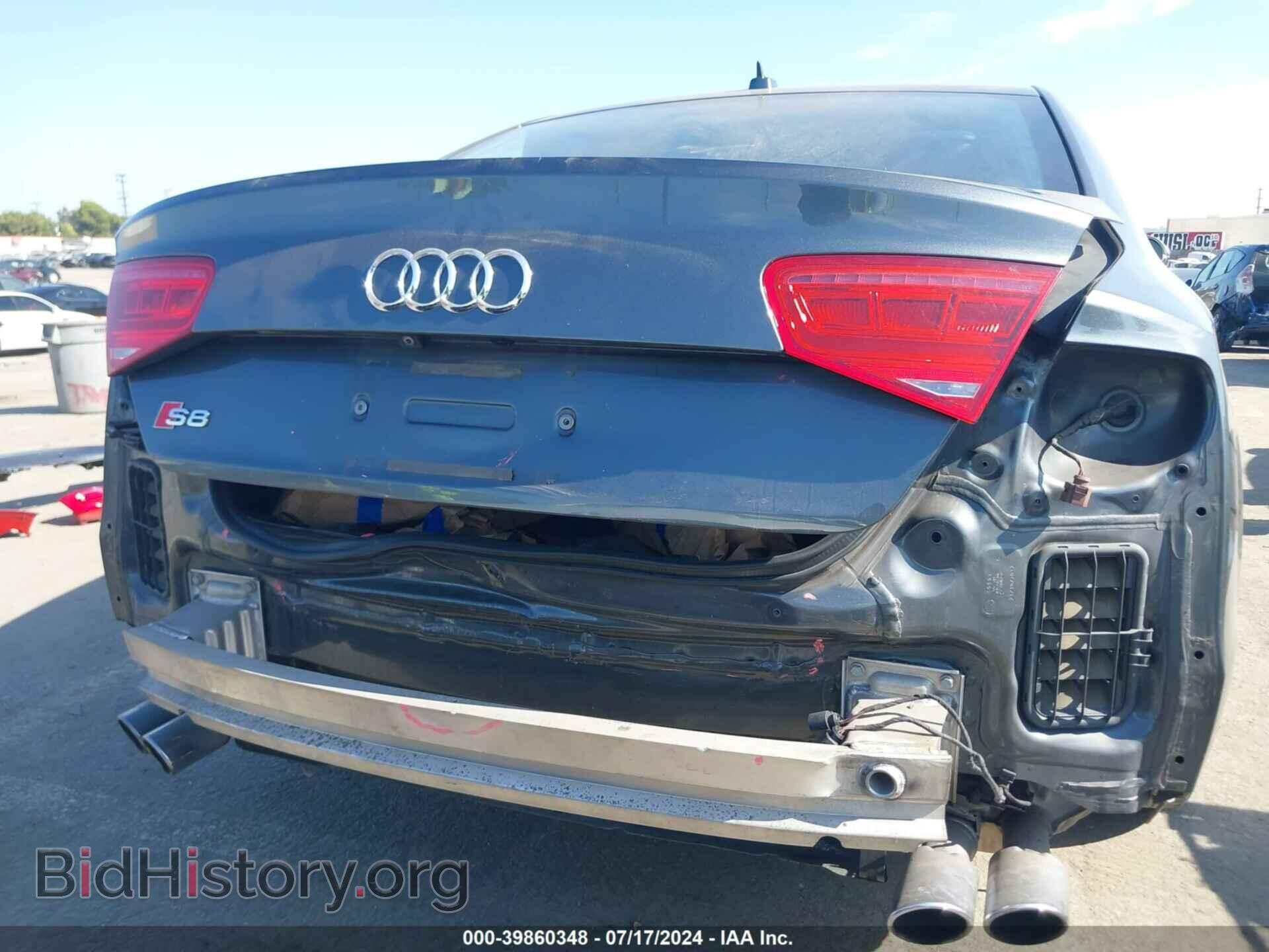 2013 AUDI S8 - VIN: WAUD2AFD5DN019094 - Фото 6