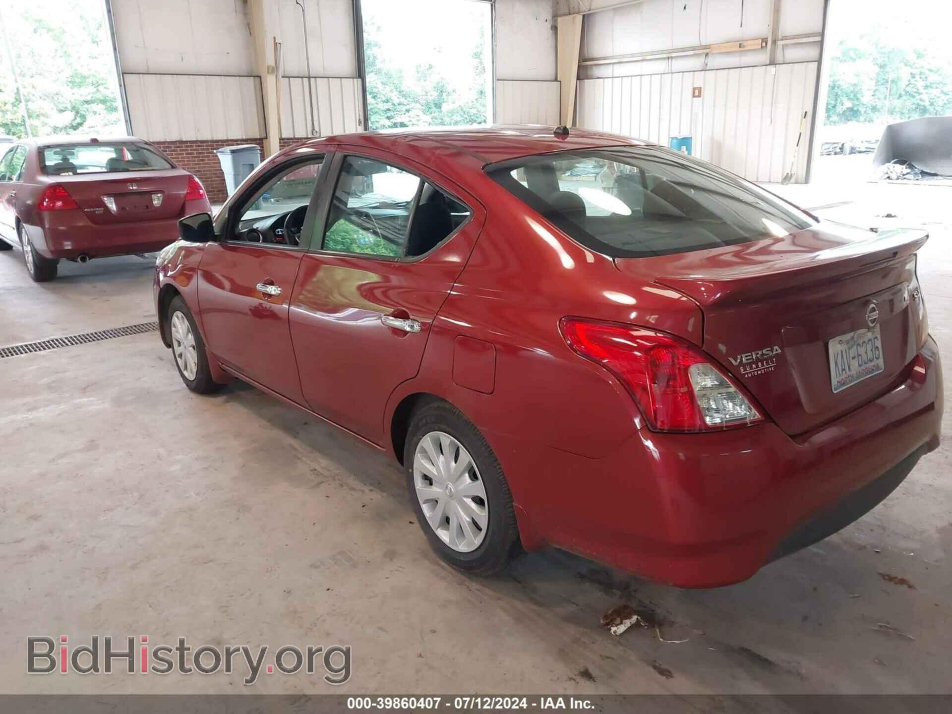 2019 NISSAN VERSA - VIN: 3N1CN7AP3KL818835 - Фото 3