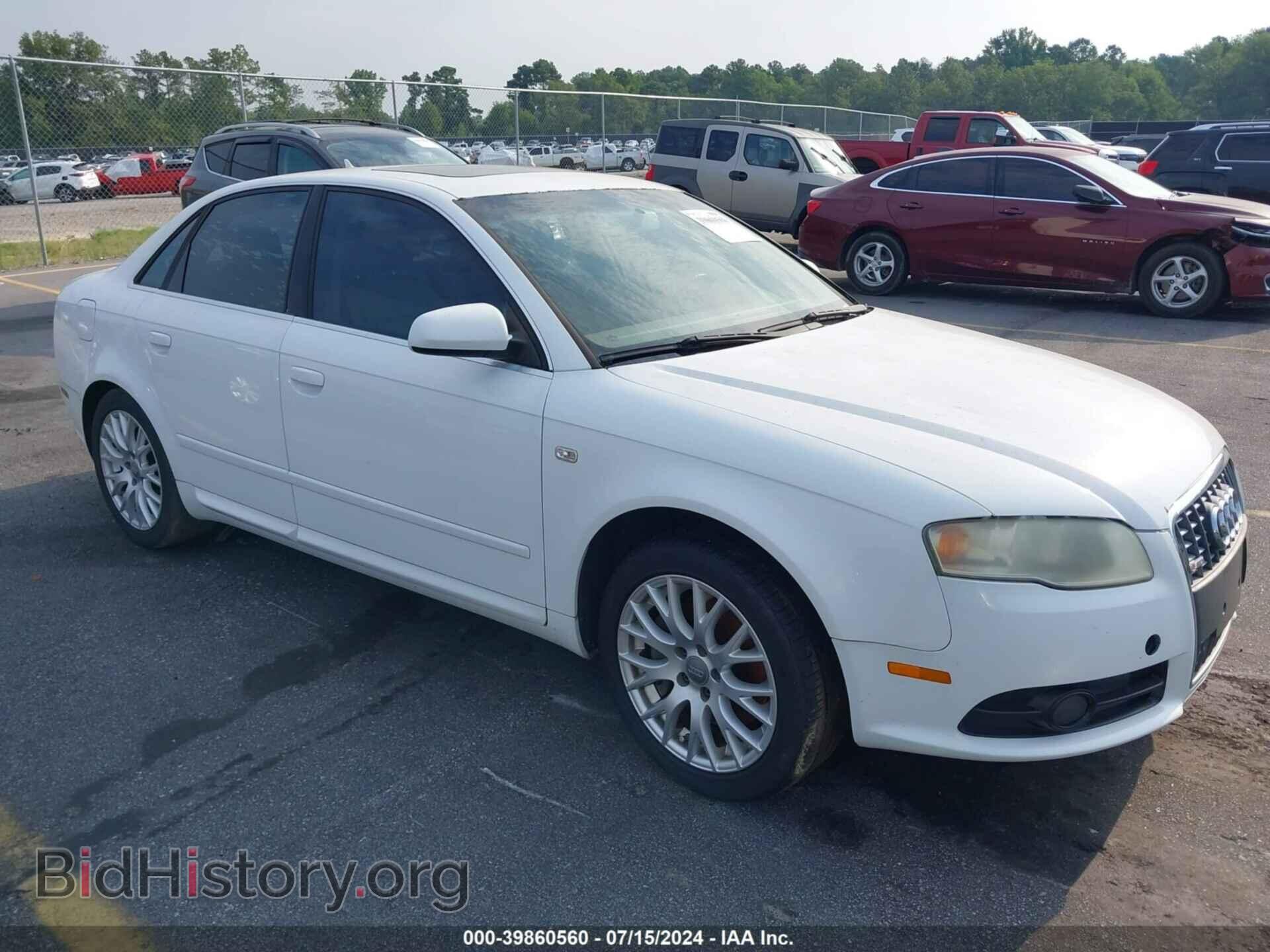 Photo WAUDF78EX8A168854 - AUDI A4 2008