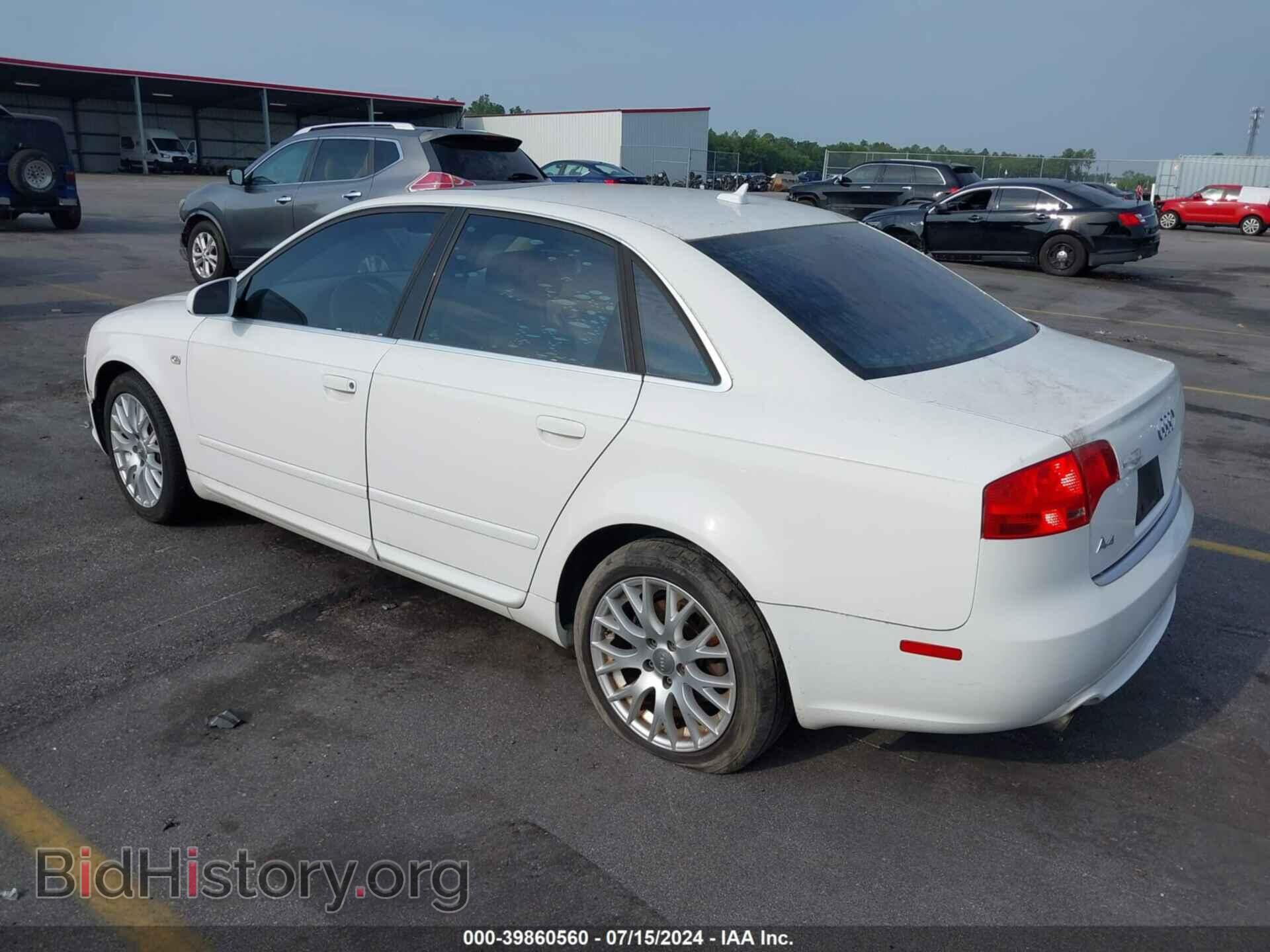 2008 AUDI A4 - VIN: WAUDF78EX8A168854 - Фото 3