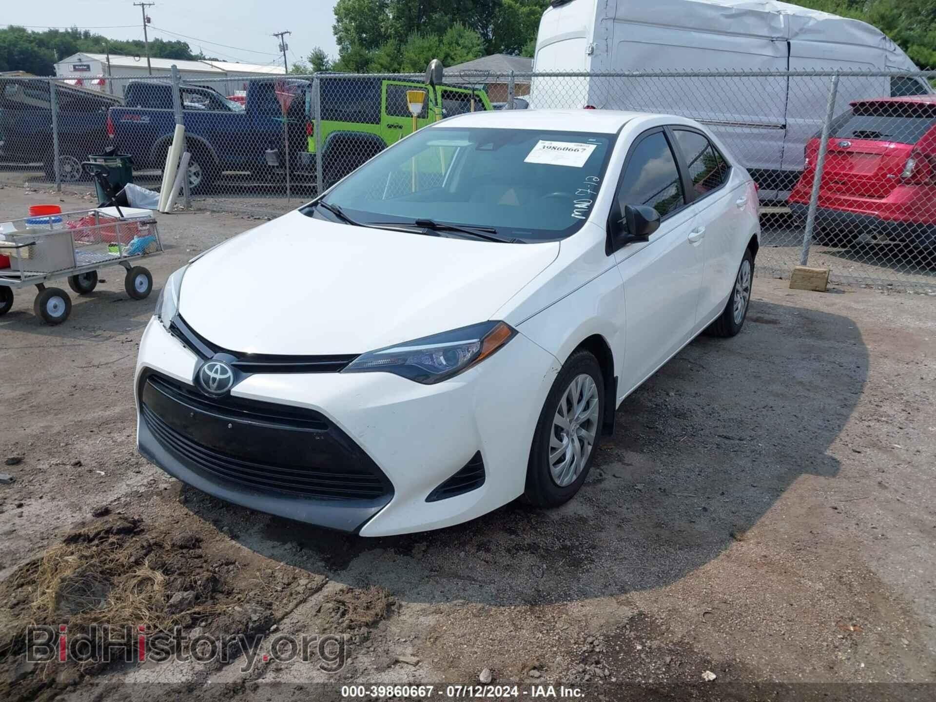 2017 TOYOTA COROLLA - VIN: 2T1BURHE6HC854879 - Фото 2