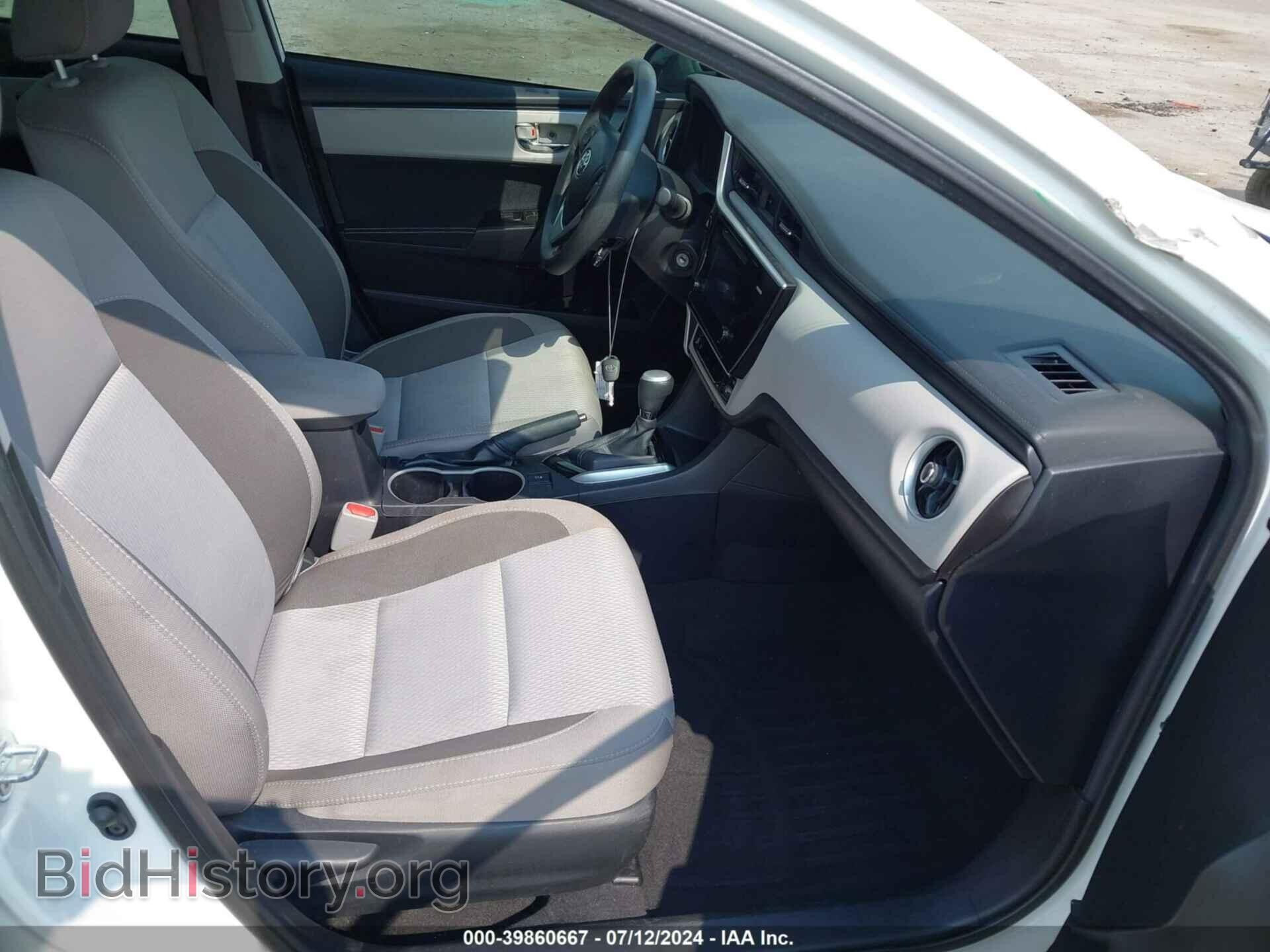 2017 TOYOTA COROLLA - VIN: 2T1BURHE6HC854879 - Фото 5