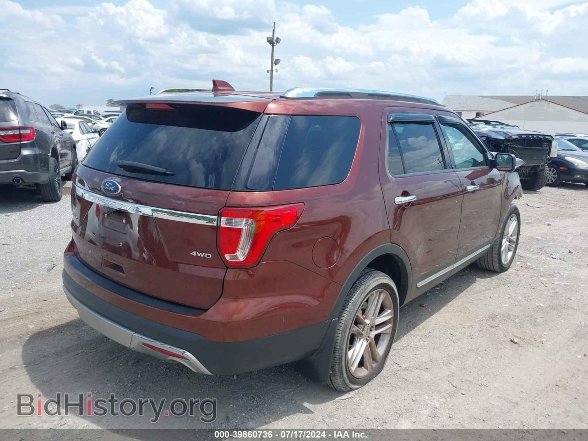 2016 FORD EXPLORER - VIN: 1FM5K8F89GGB83536 - Фото 4