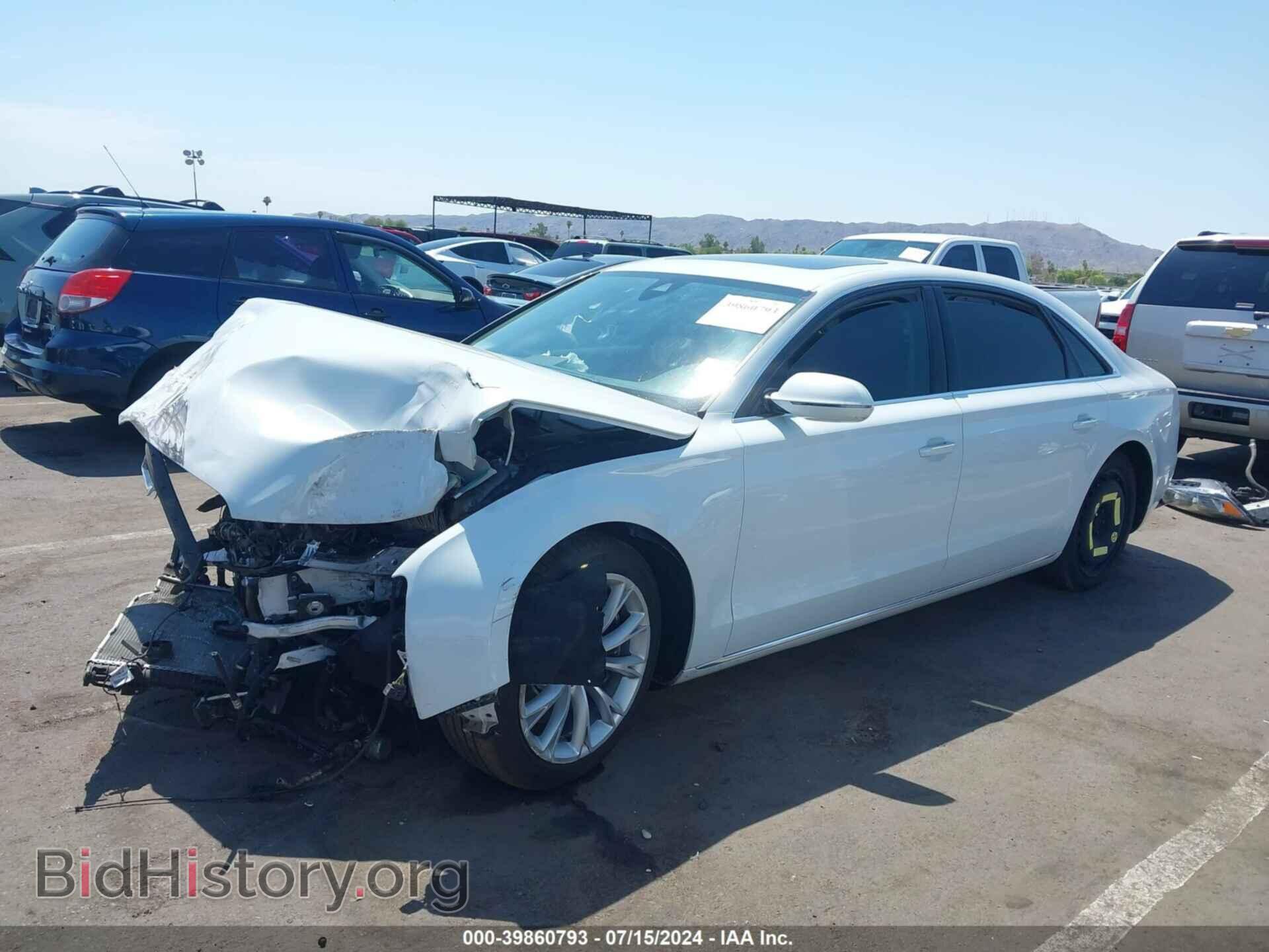 2012 AUDI A8 L - VIN: WAURVAFD8CN019165 - Фото 2