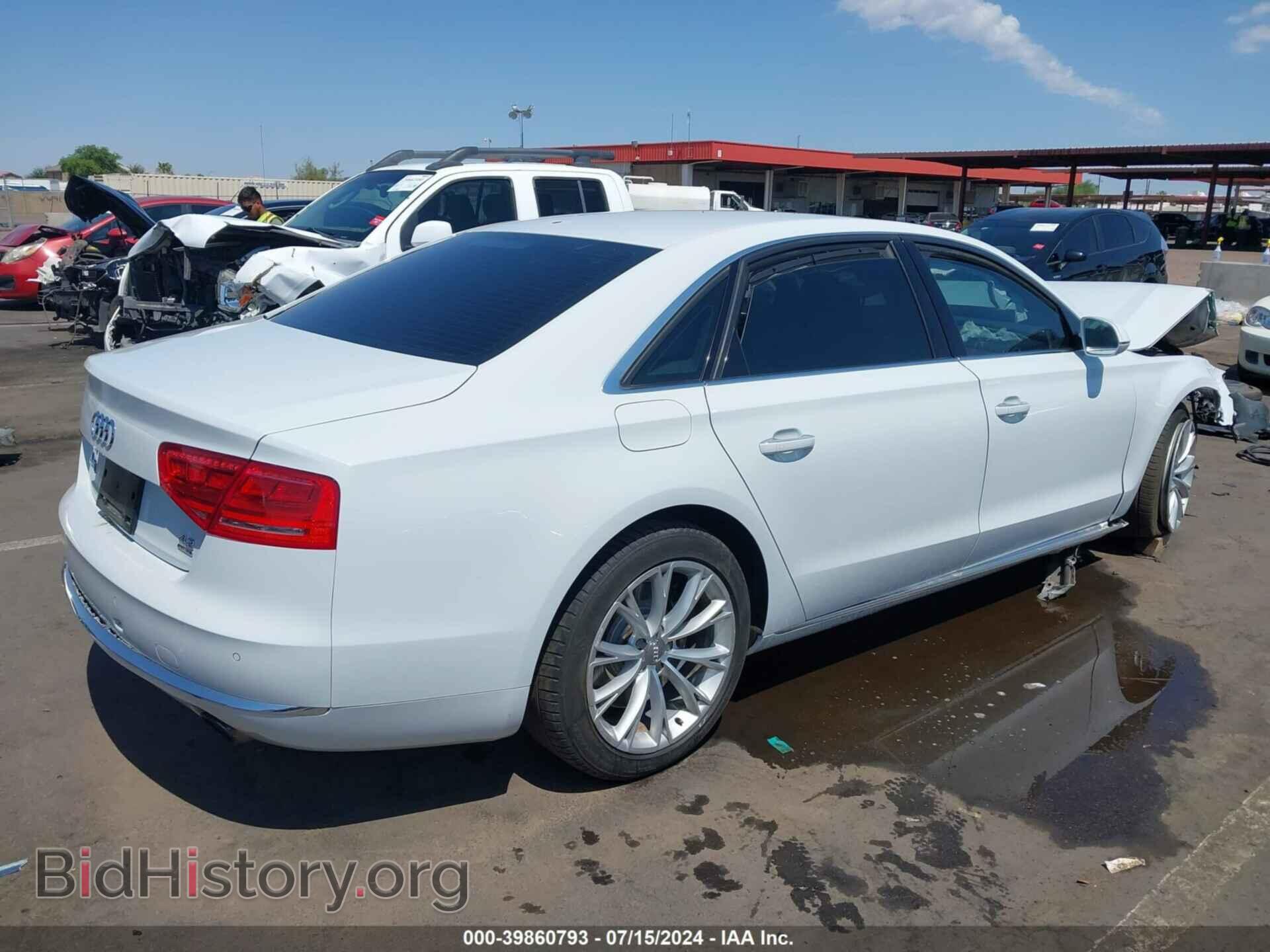 2012 AUDI A8 L - VIN: WAURVAFD8CN019165 - Фото 4