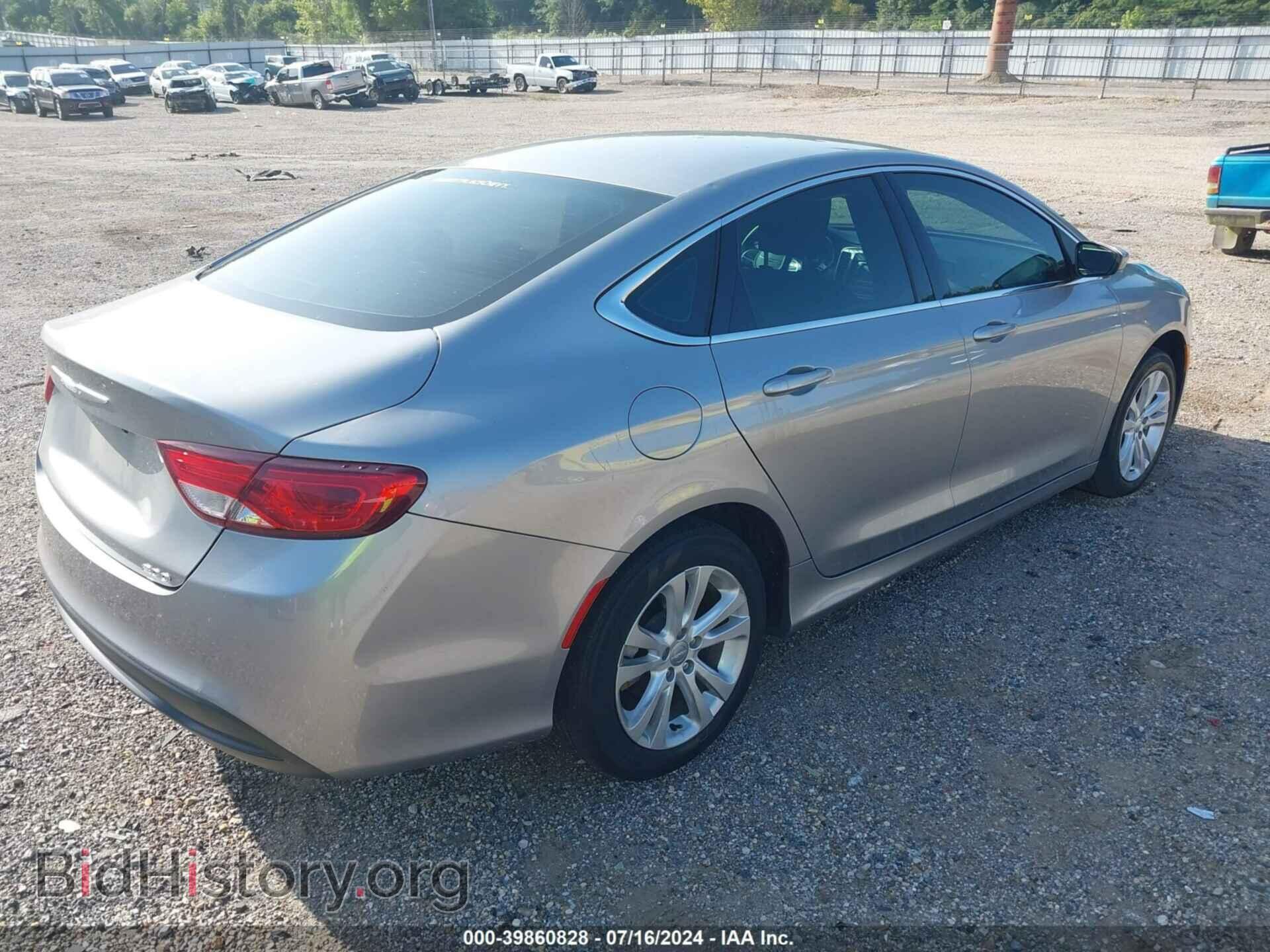 2017 CHRYSLER 200 - VIN: 1C3CCCFB0HN503044 - Фото 4