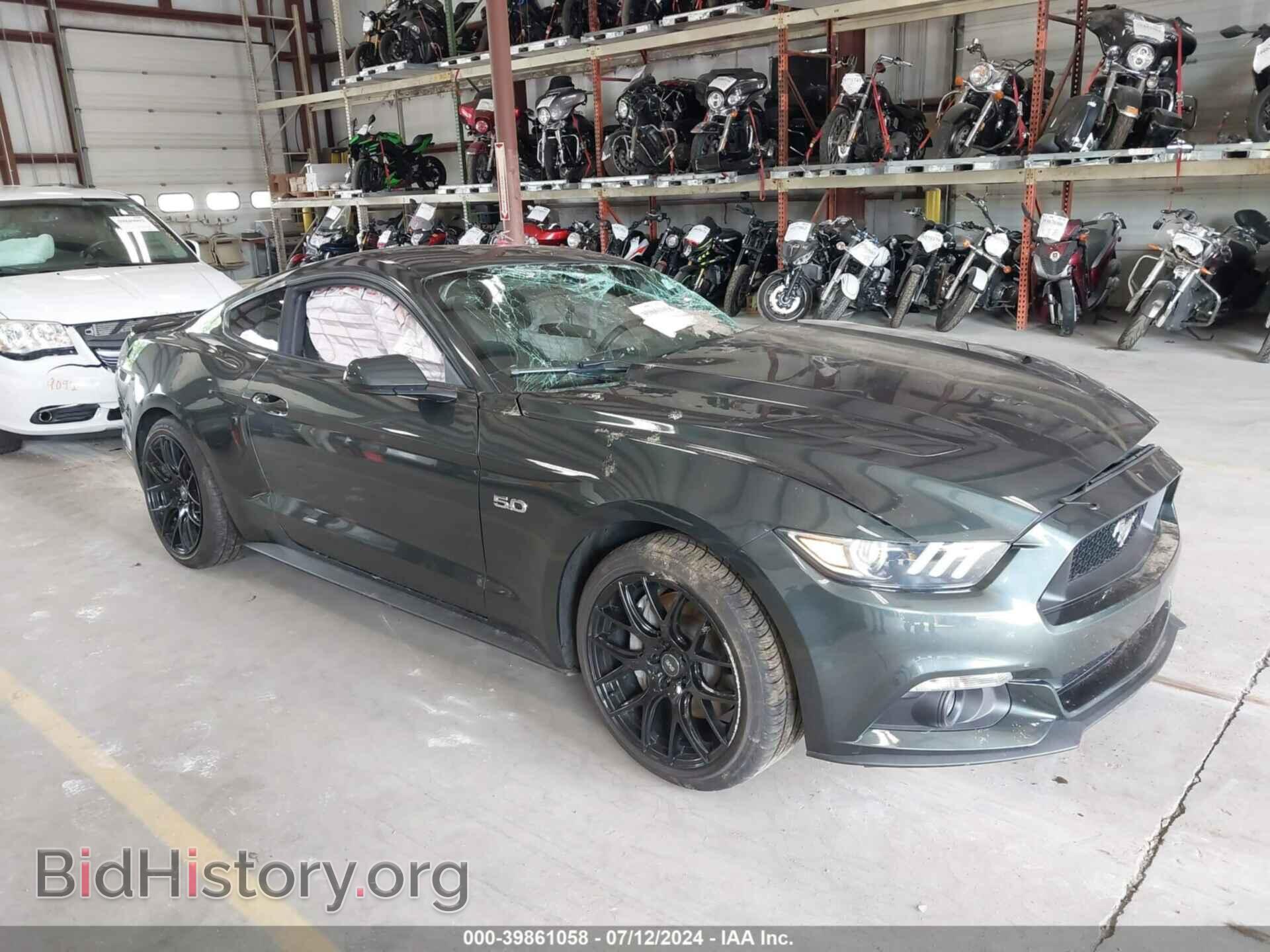 Фотография 1FA6P8CF4F5435593 - FORD MUSTANG 2015