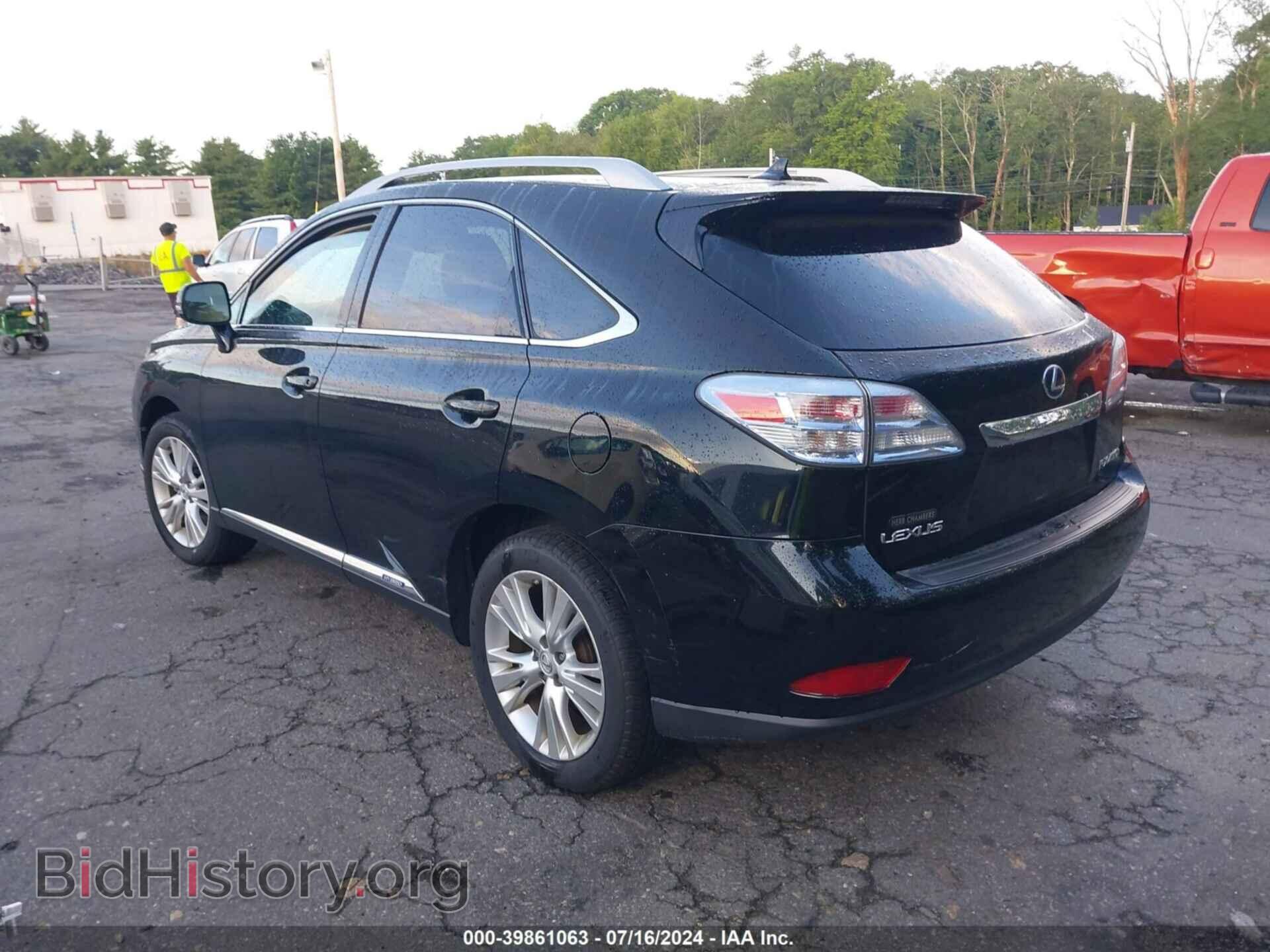 2010 LEXUS RX 450H - VIN: JTJBC1BA5A2004415 - Фото 3