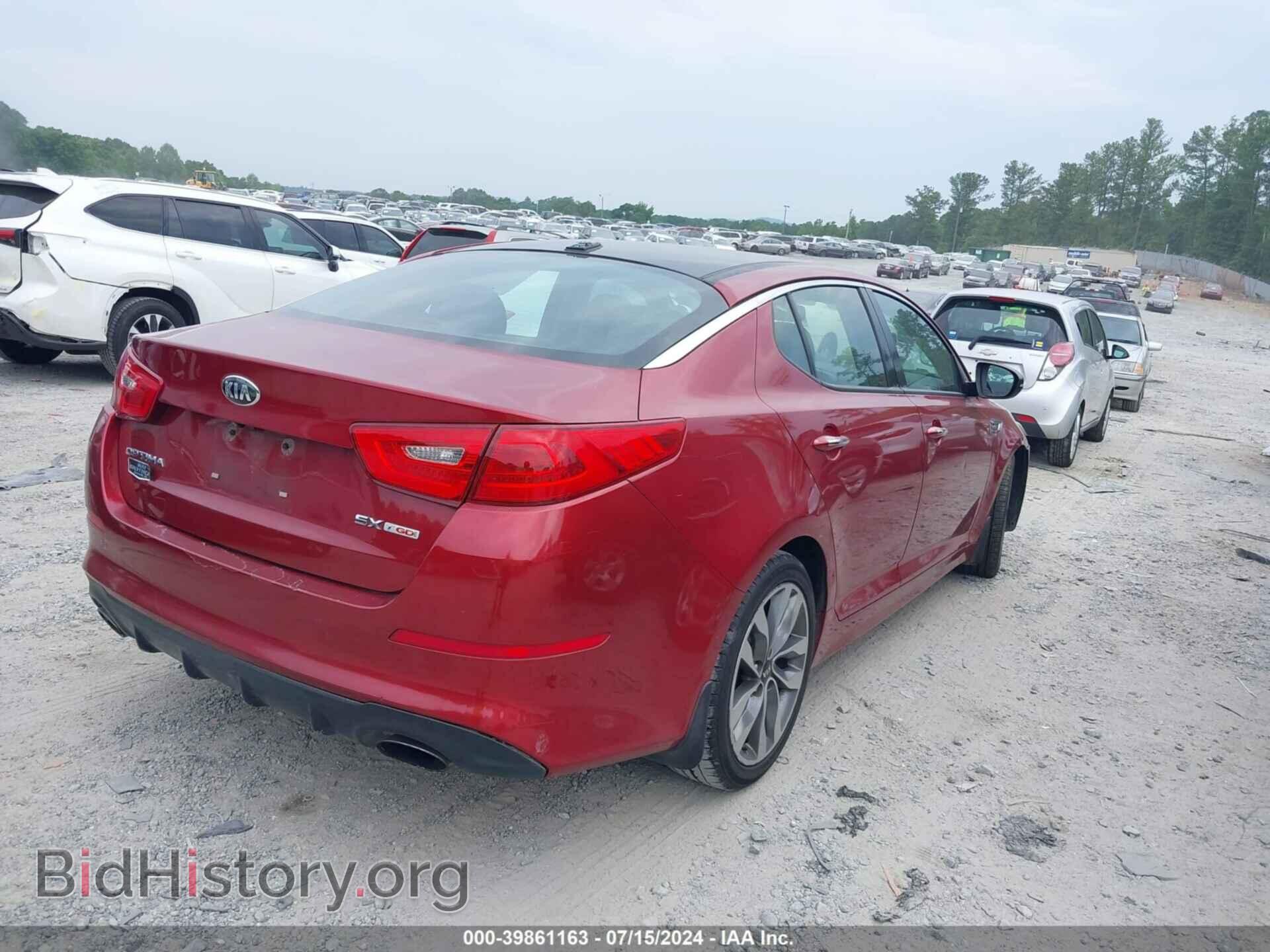 2014 KIA OPTIMA - VIN: 5XXGR4A67EG333882 - Фото 4