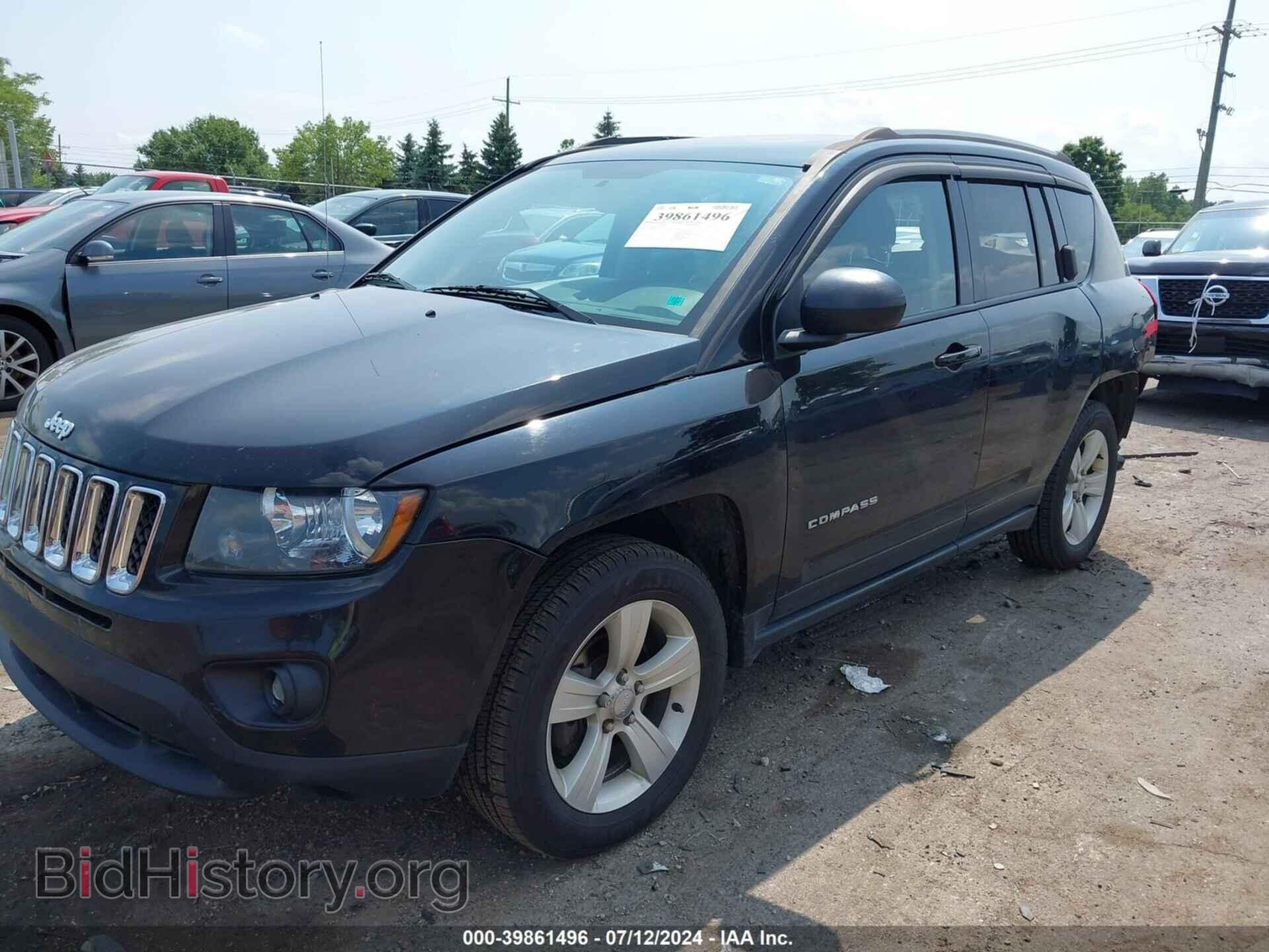 2017 JEEP COMPASS - VIN: 1C4NJDBB0HD104355 - Фото 2