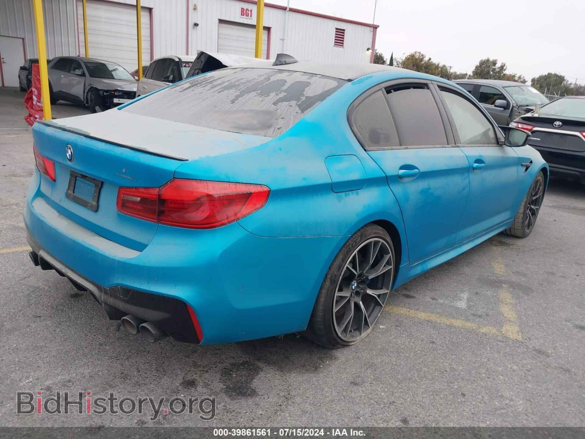 2020 BMW M5 - VIN: WBSJF0C04LCD79890 - Фото 4