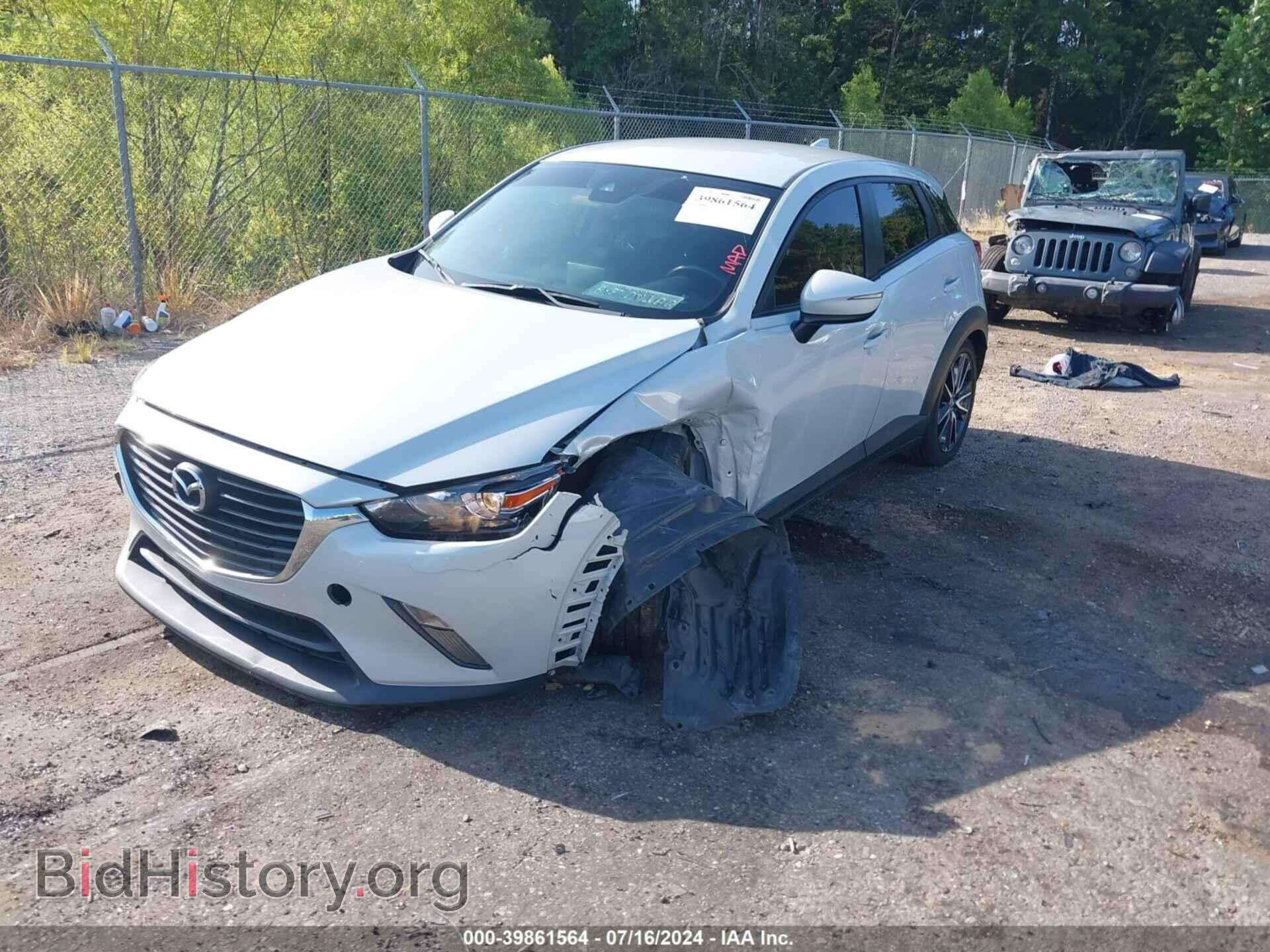 2018 MAZDA CX-3 - VIN: JM1DKDC73J0319938 - Фото 2