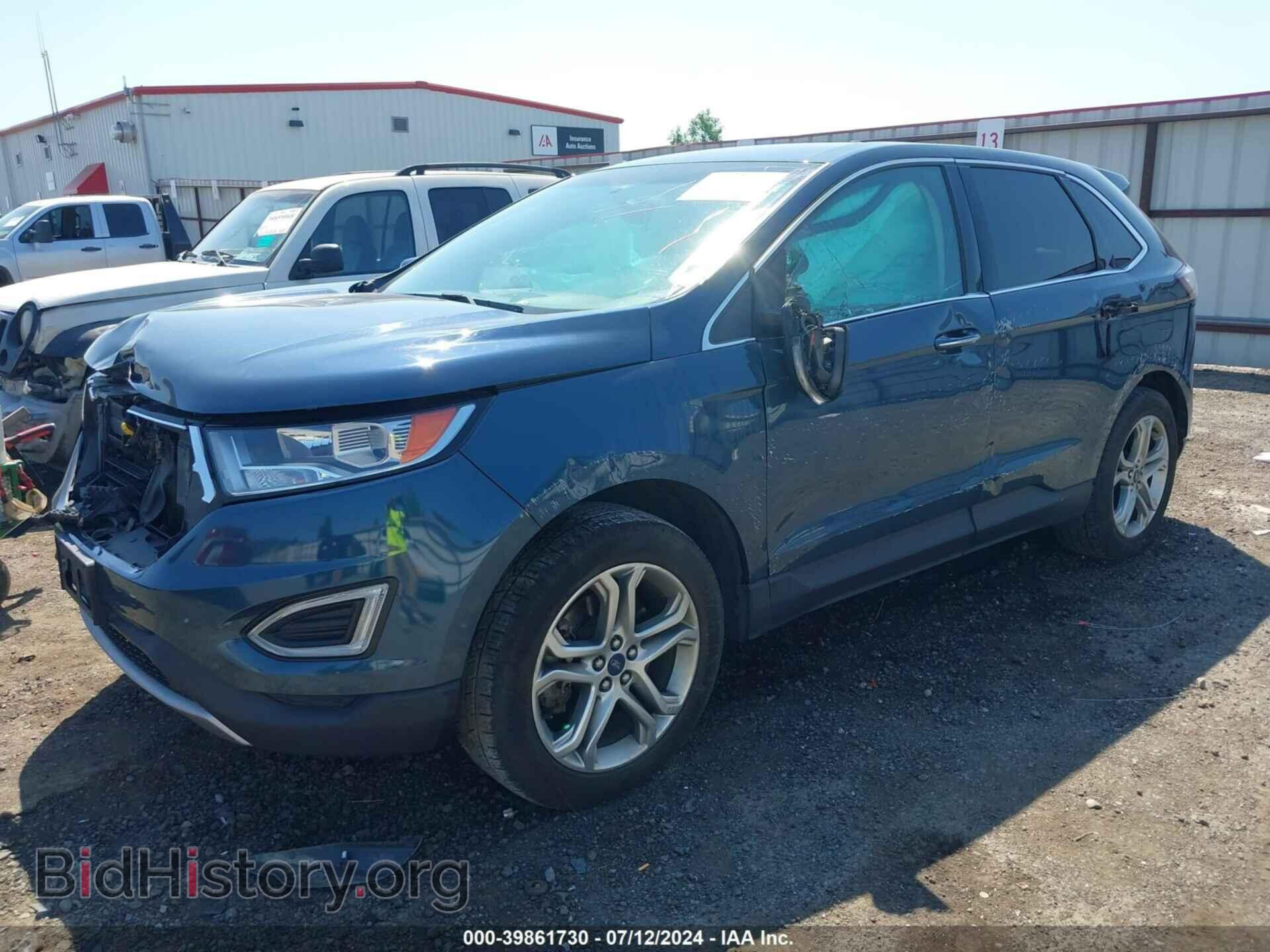 2016 FORD EDGE - VIN: 2FMPK4K96GBB42322 - Фото 2