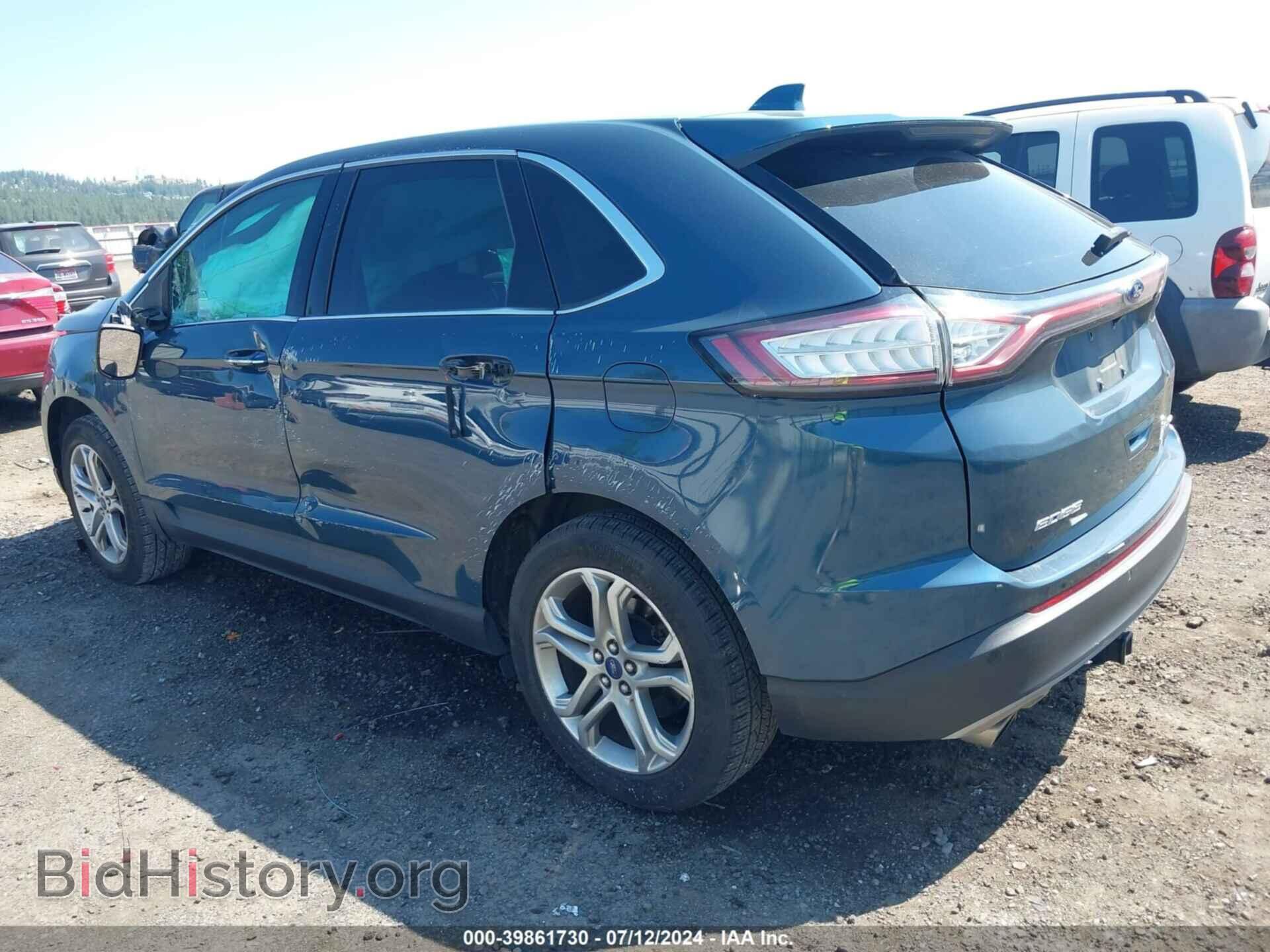2016 FORD EDGE - VIN: 2FMPK4K96GBB42322 - Фото 3
