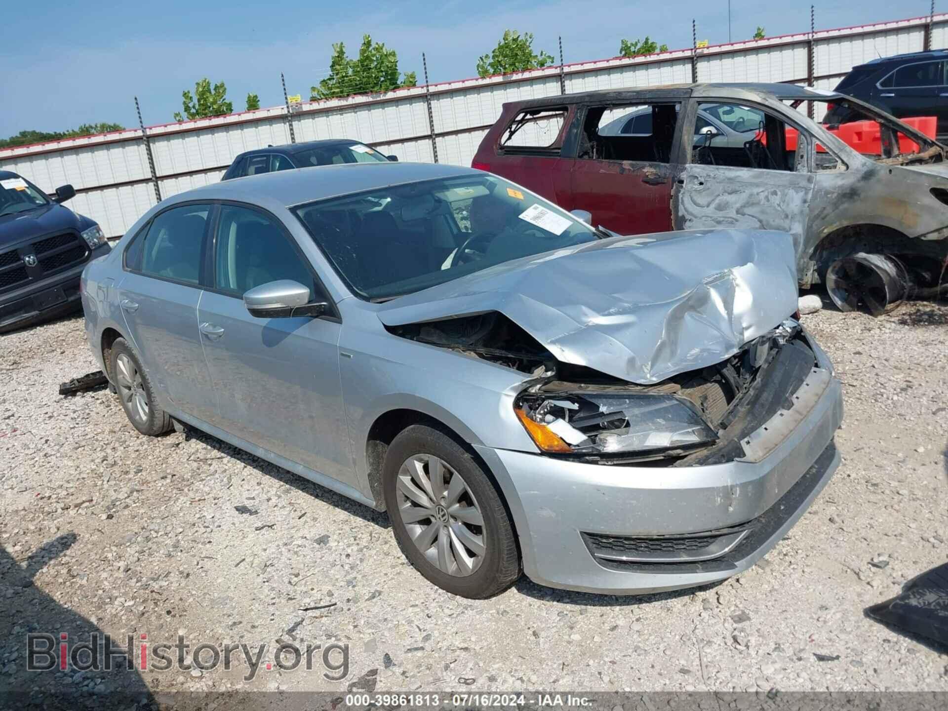 Фотография 1VWAT7A38FC044975 - VOLKSWAGEN PASSAT 2015