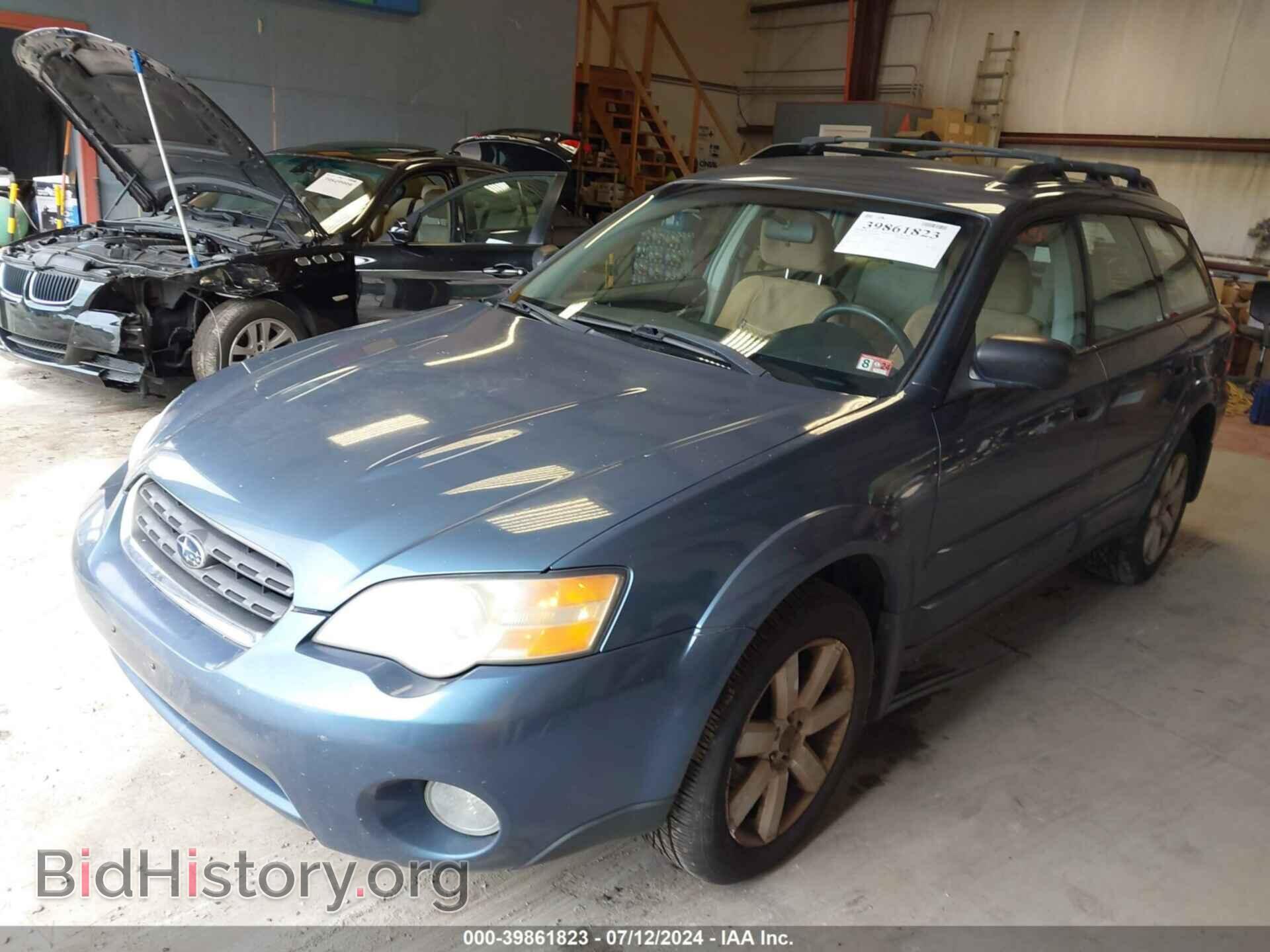 2006 SUBARU OUTBACK - VIN: 4S4BP61C567306204 - Фото 2