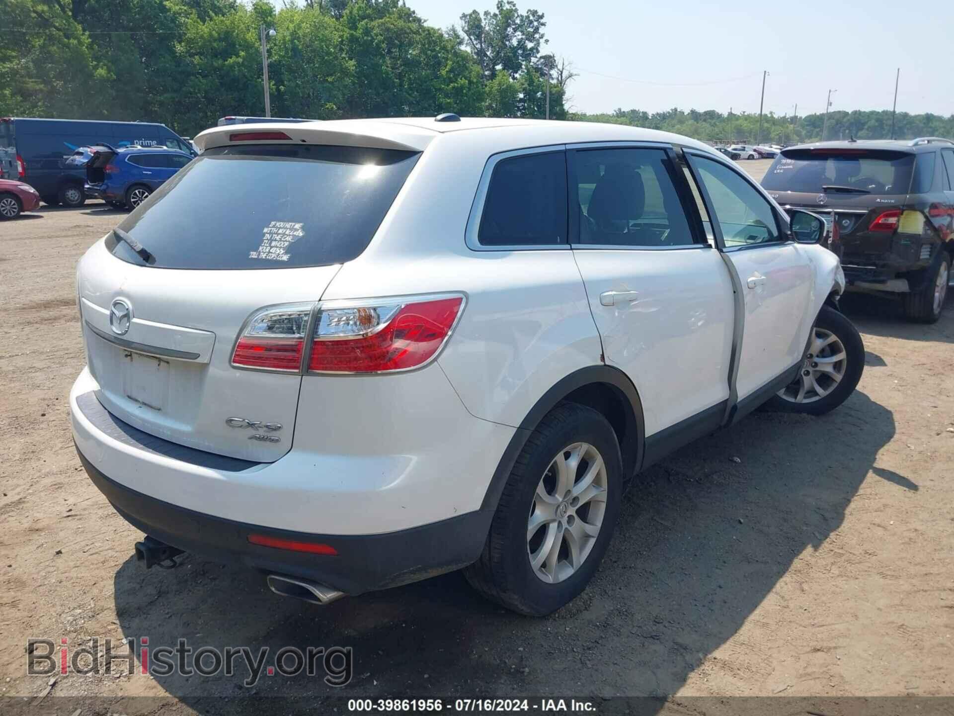 2012 MAZDA CX-9 - VIN: JM3TB3CV1C0365928 - Фото 4