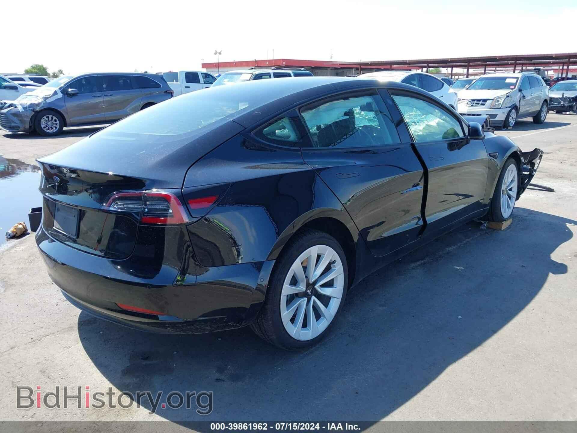 2022 TESLA MODEL 3 - VIN: 5YJ3E1EA3NF291172 - Фото 4