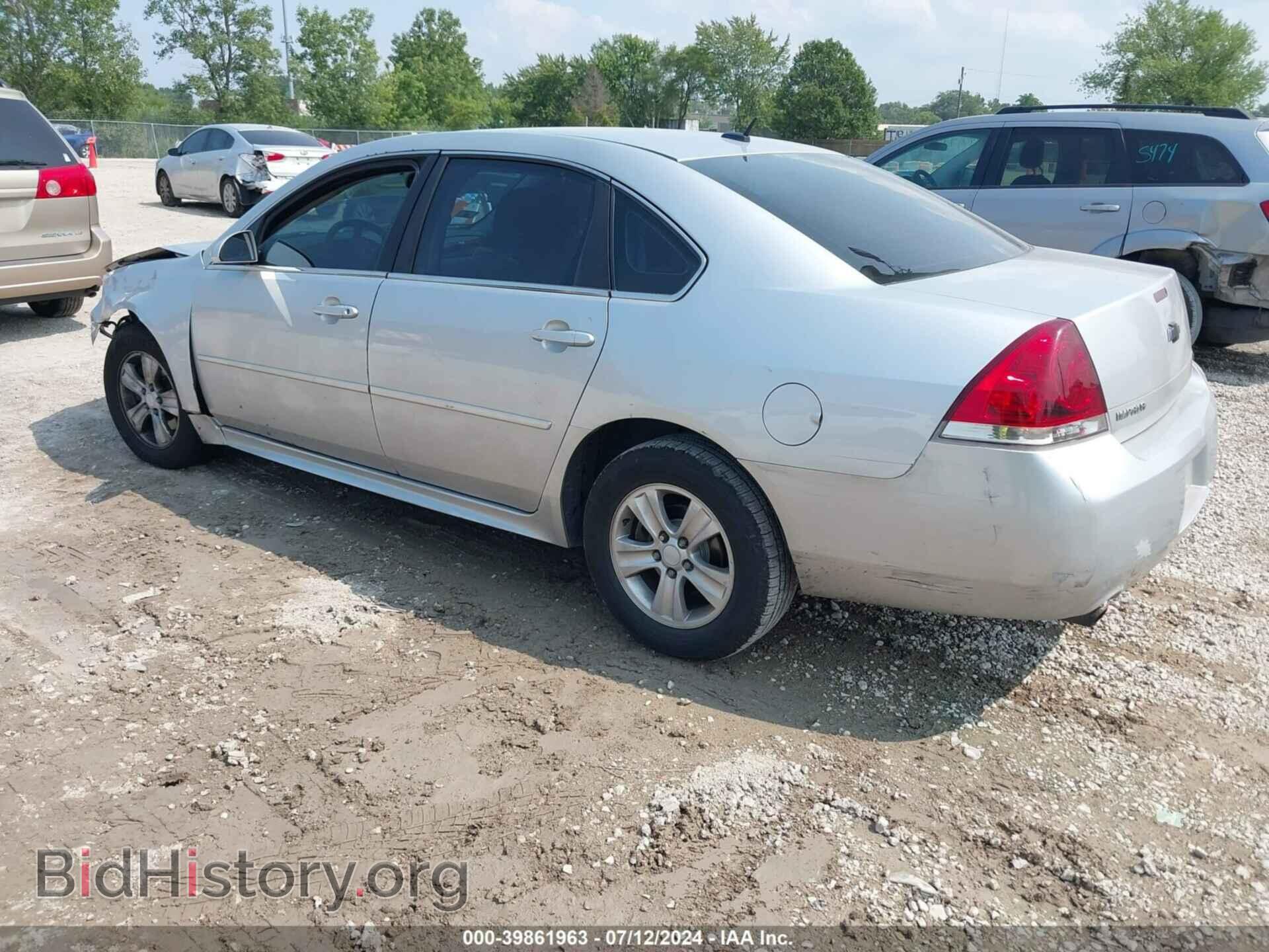 2012 CHEVROLET IMPALA - VIN: 2G1WF5E35C1158263 - Фото 3