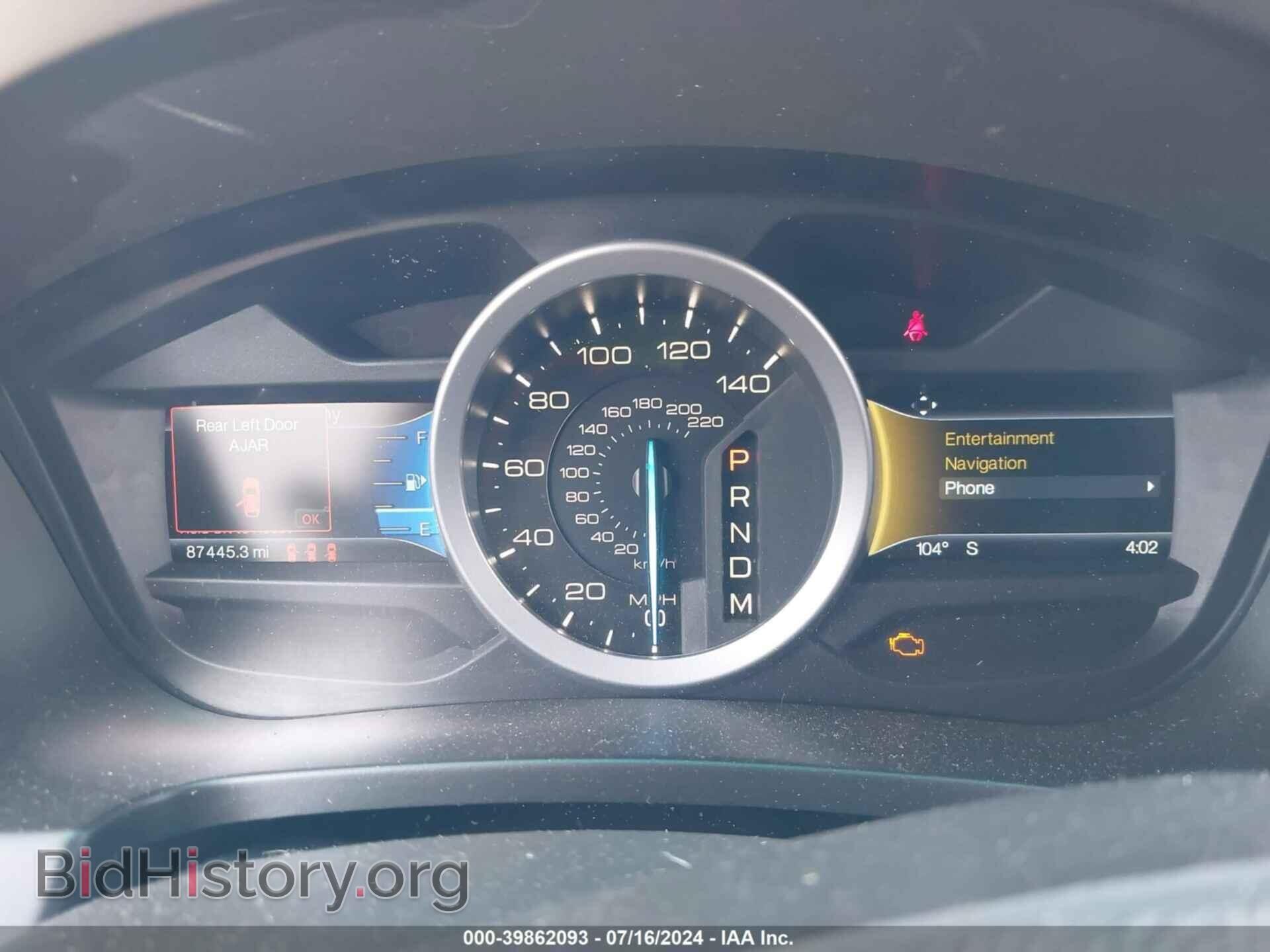 2014 FORD EXPLORER - VIN: 1FM5K7D87EGA02797 - Фото 7