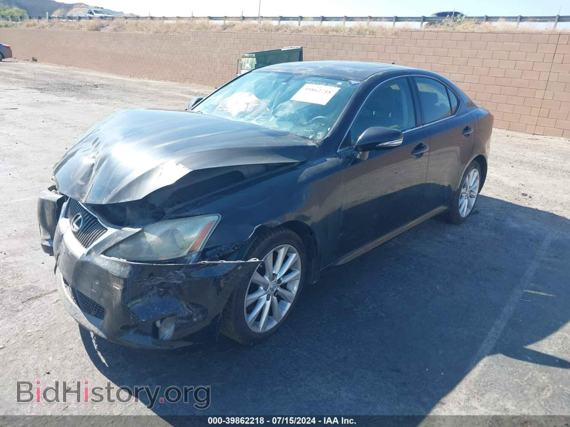 2009 LEXUS IS 250 - VIN: JTHBK262395105282 - Фото 2