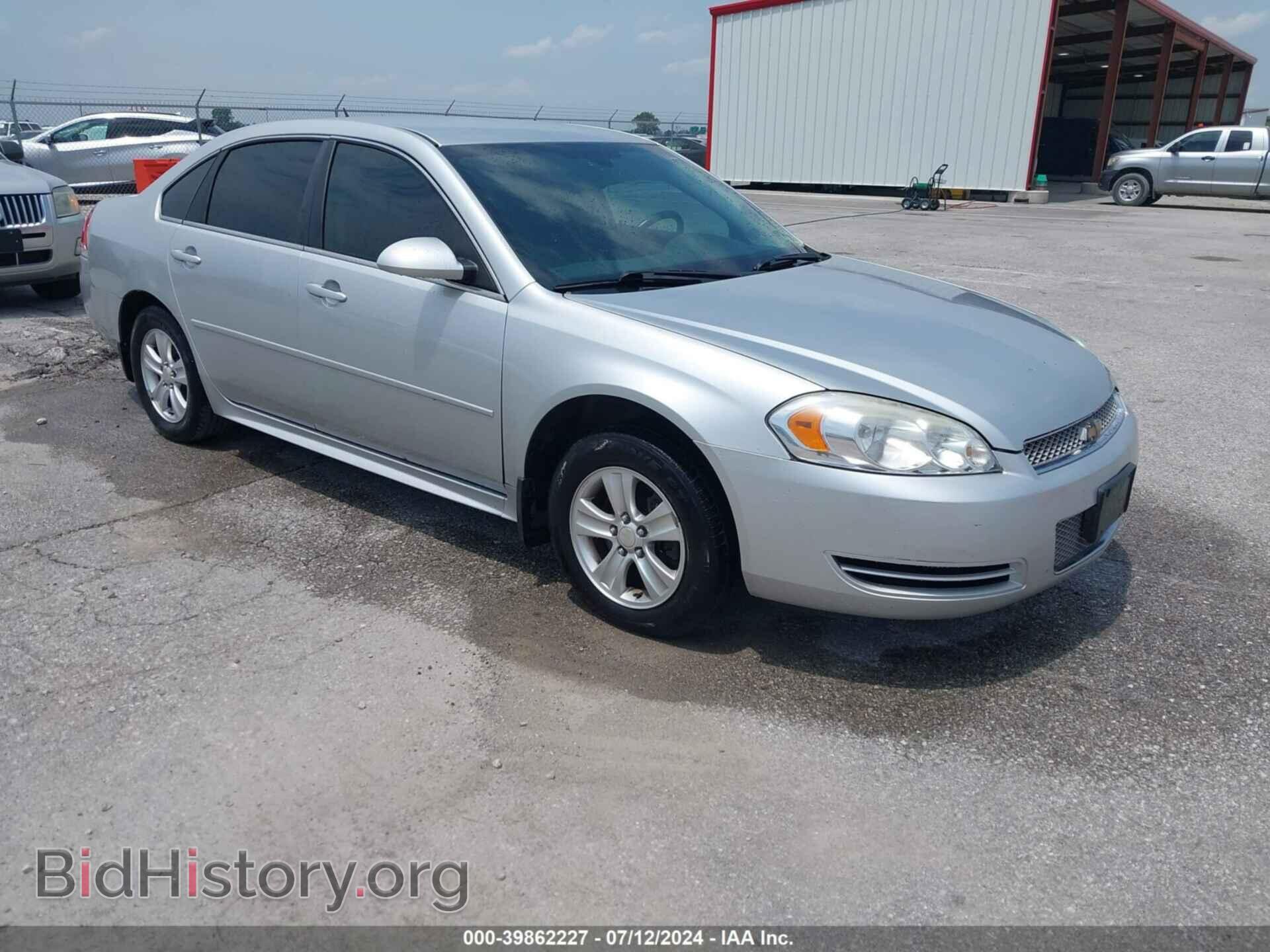 Photo 2G1WF5E39C1129896 - CHEVROLET IMPALA 2012