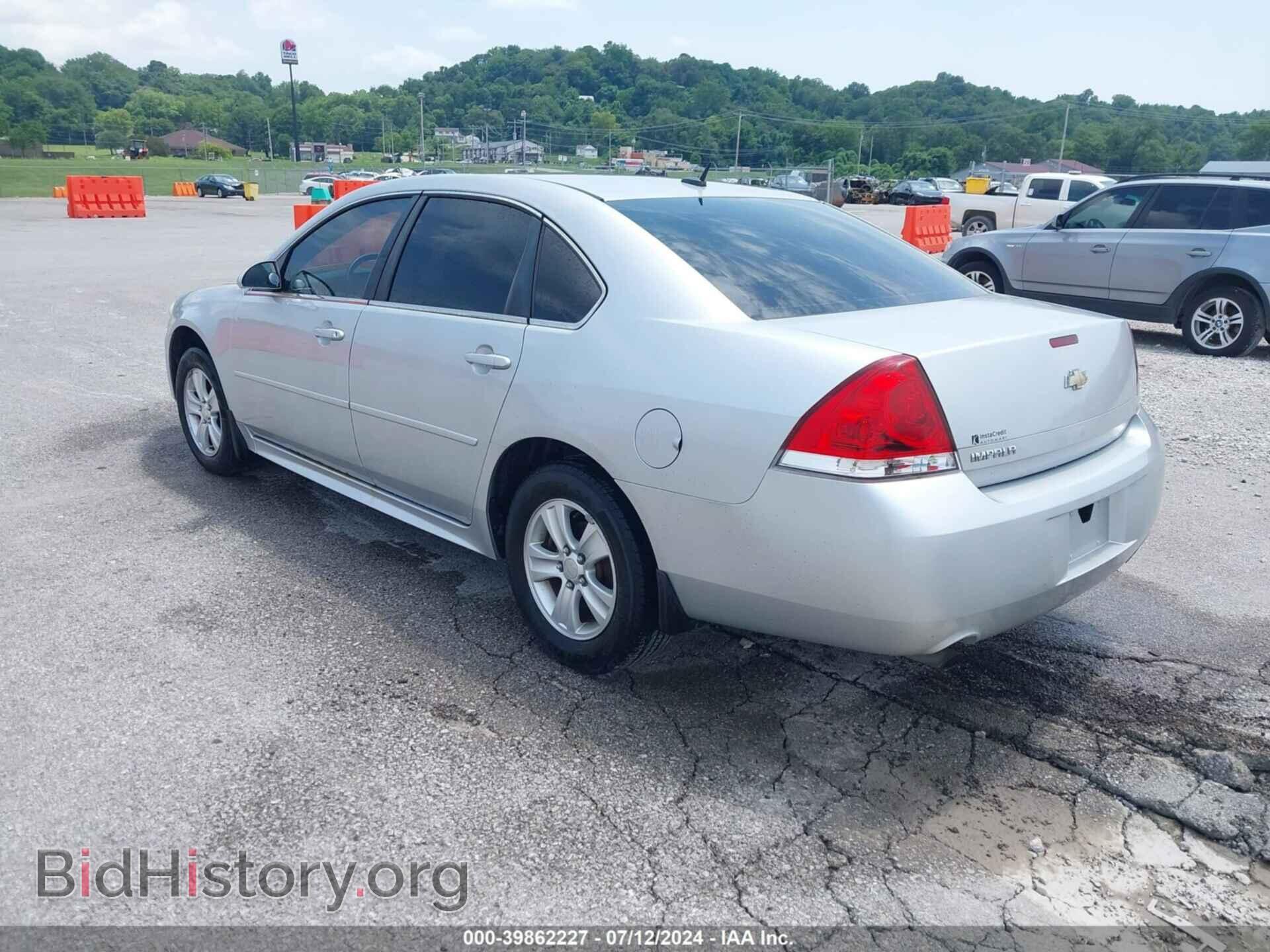 2012 CHEVROLET IMPALA - VIN: 2G1WF5E39C1129896 - Фото 3