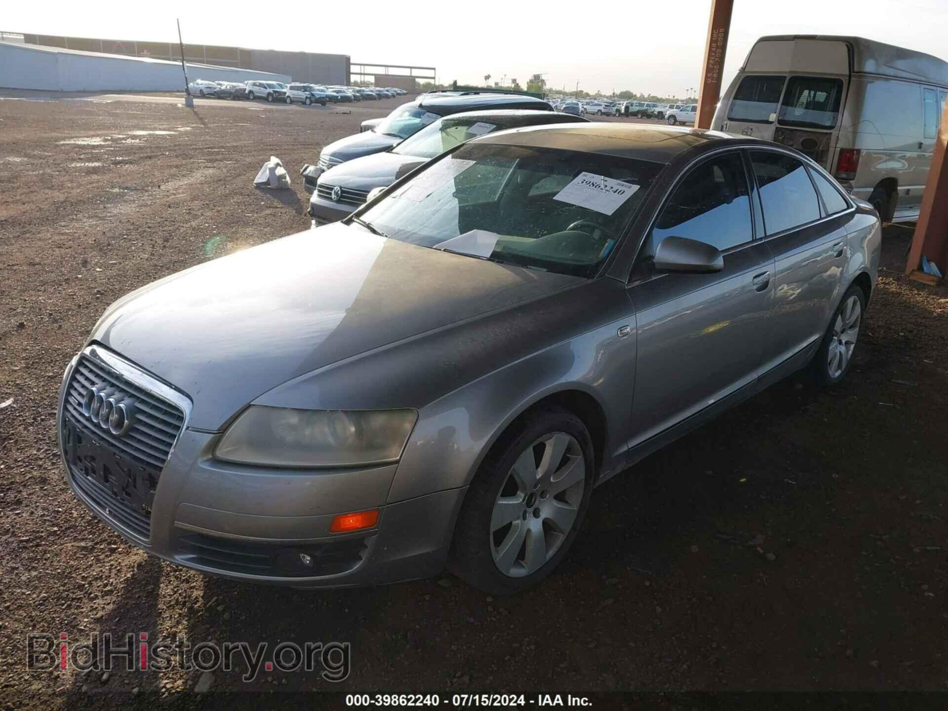 2006 AUDI A6 - VIN: WAUDG74F06N039331 - Фото 2
