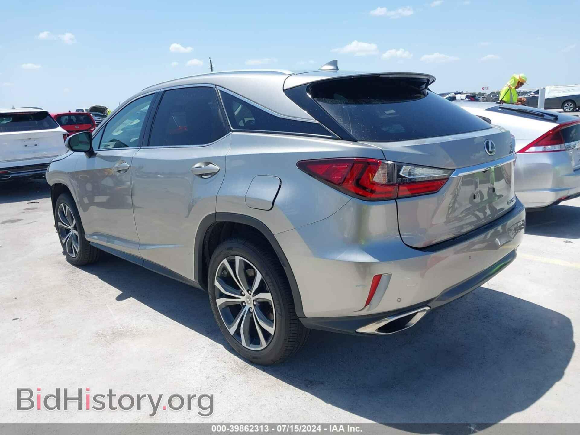 2017 LEXUS RX 350 - VIN: 2T2ZZMCAXHC067601 - Фото 3