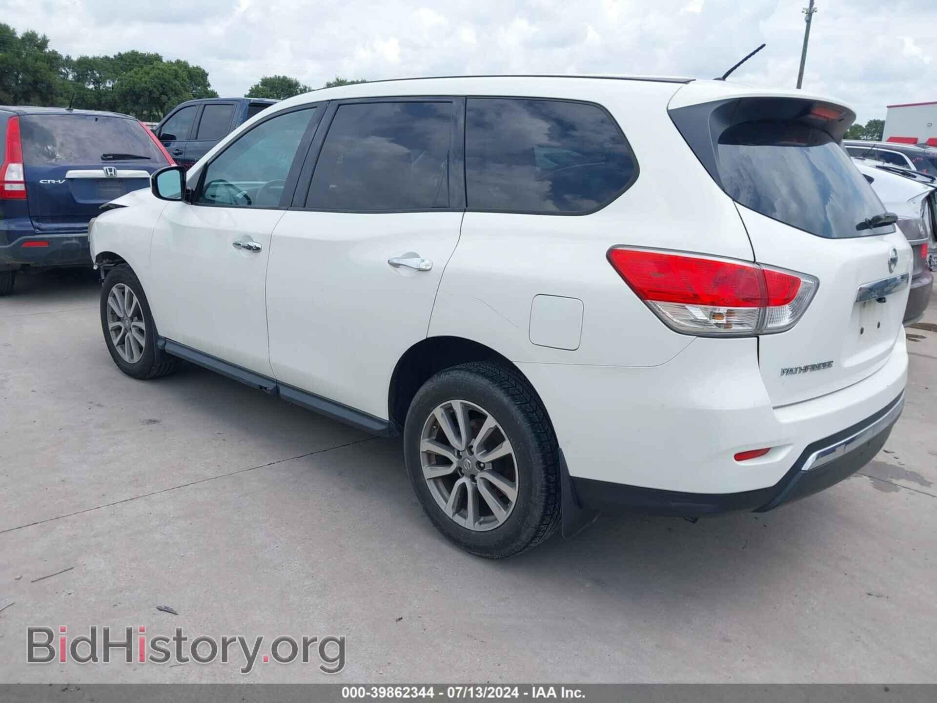 2014 NISSAN PATHFINDER - VIN: 5N1AR2MN5EC731245 - Фото 3