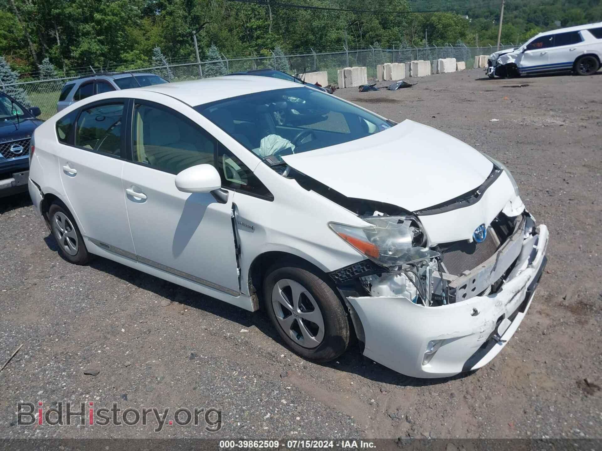 Фотография JTDKN3DU2C5506512 - TOYOTA PRIUS 2012