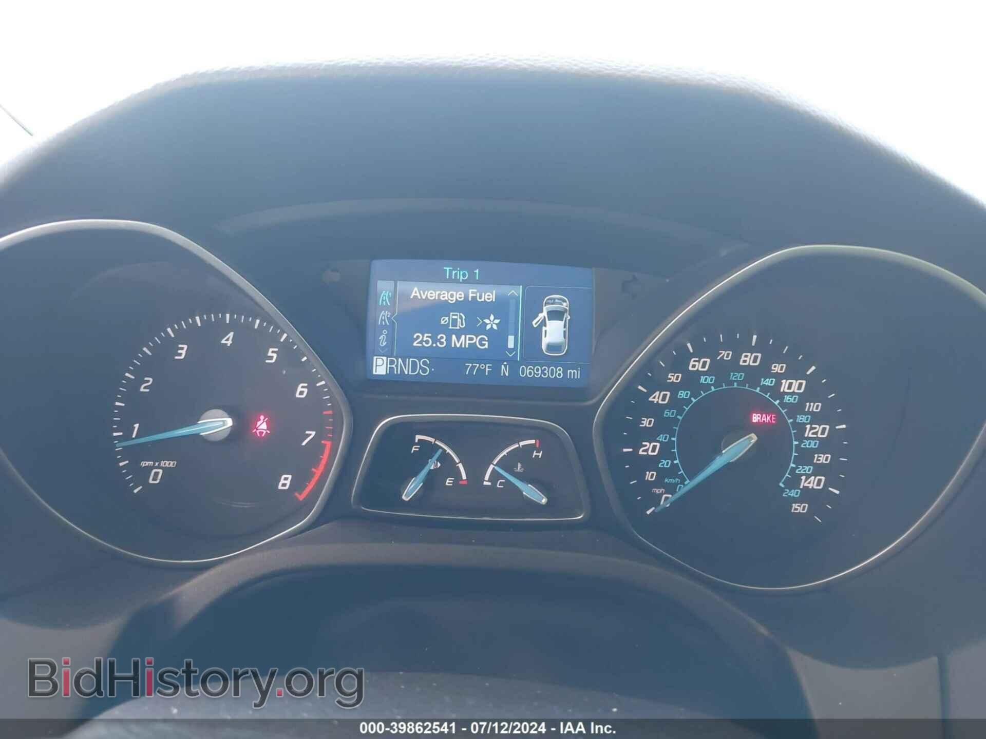2012 FORD FOCUS - VIN: 1FAHP3F22CL287259 - Фото 7