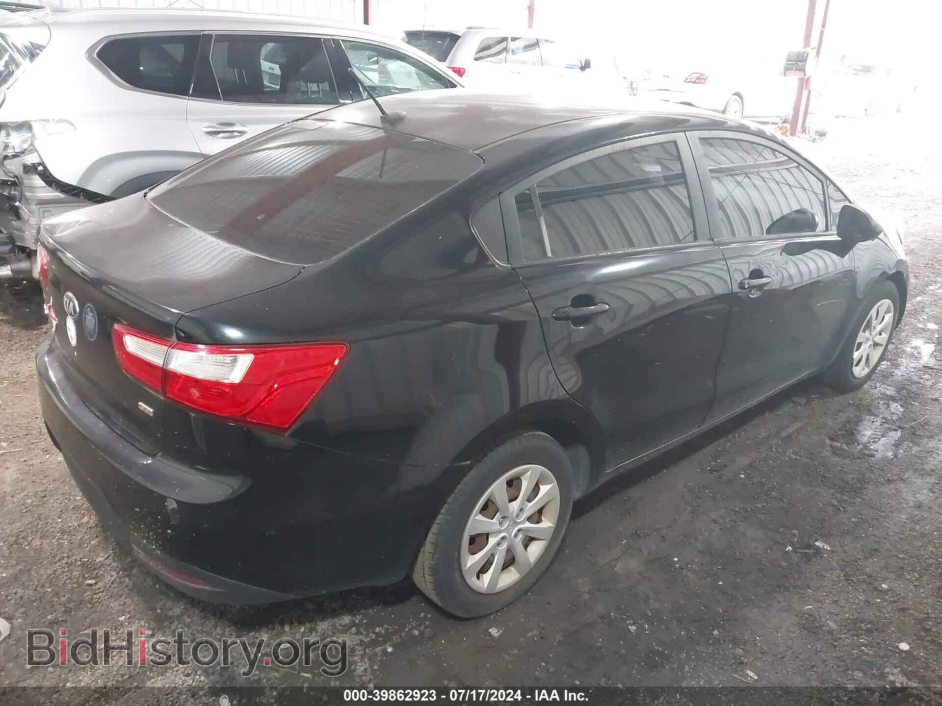 2013 KIA RIO - VIN: KNADM4A3XD6141681 - Фото 4