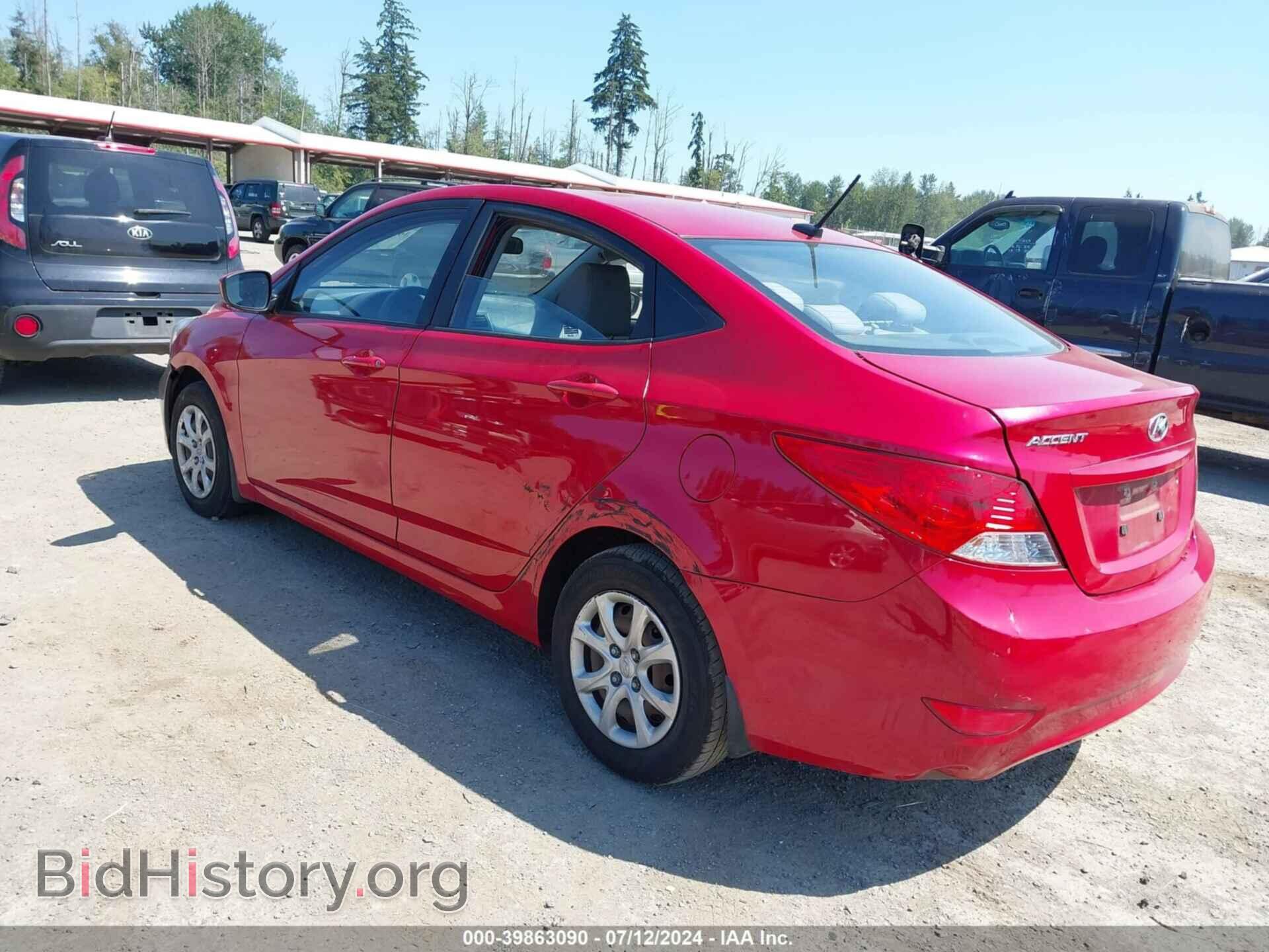 2013 HYUNDAI ACCENT - VIN: KMHCT4AE5DU413046 - Фото 3
