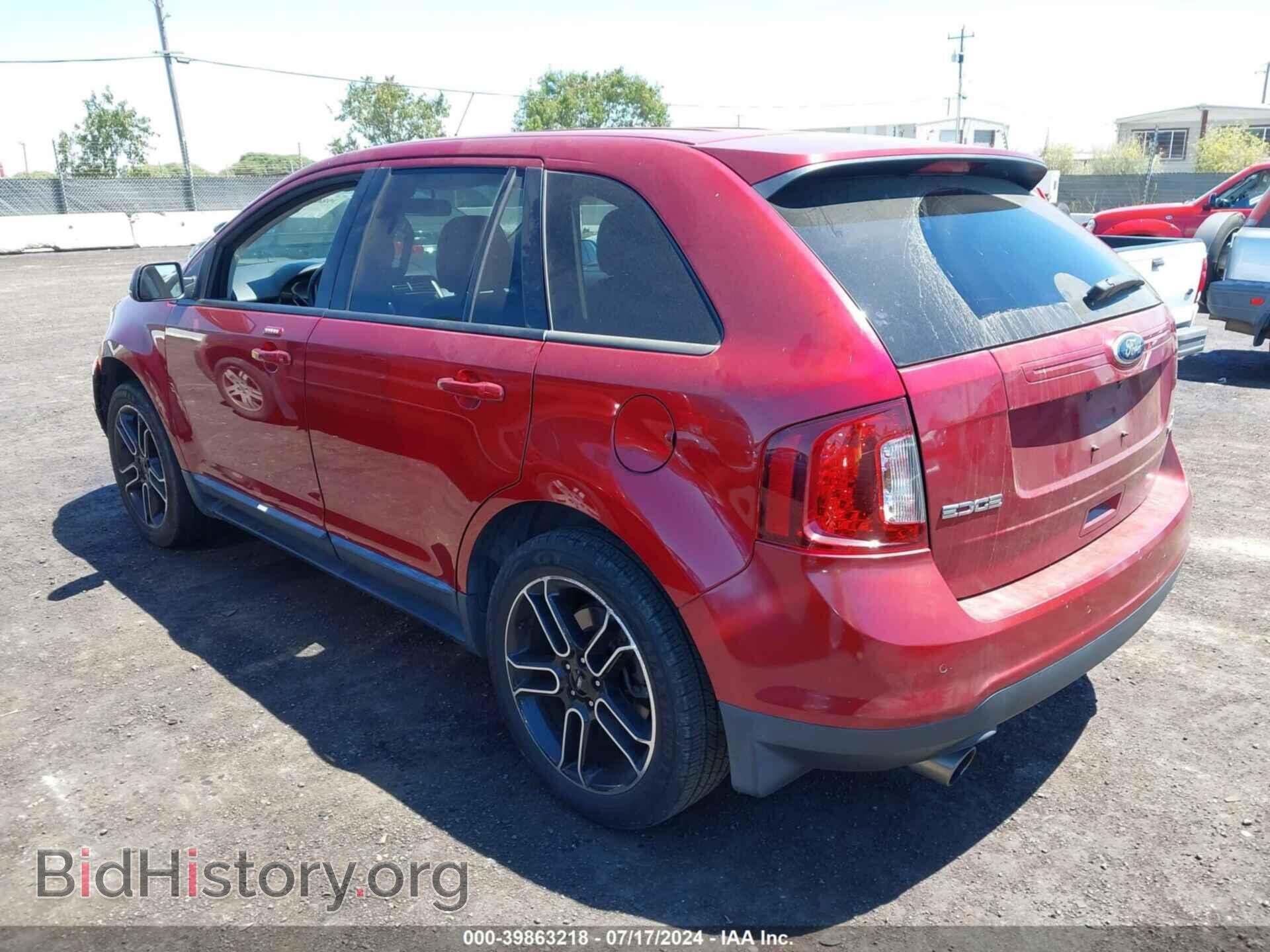 2013 FORD EDGE - VIN: 2FMDK3J98DBB18016 - Фото 3