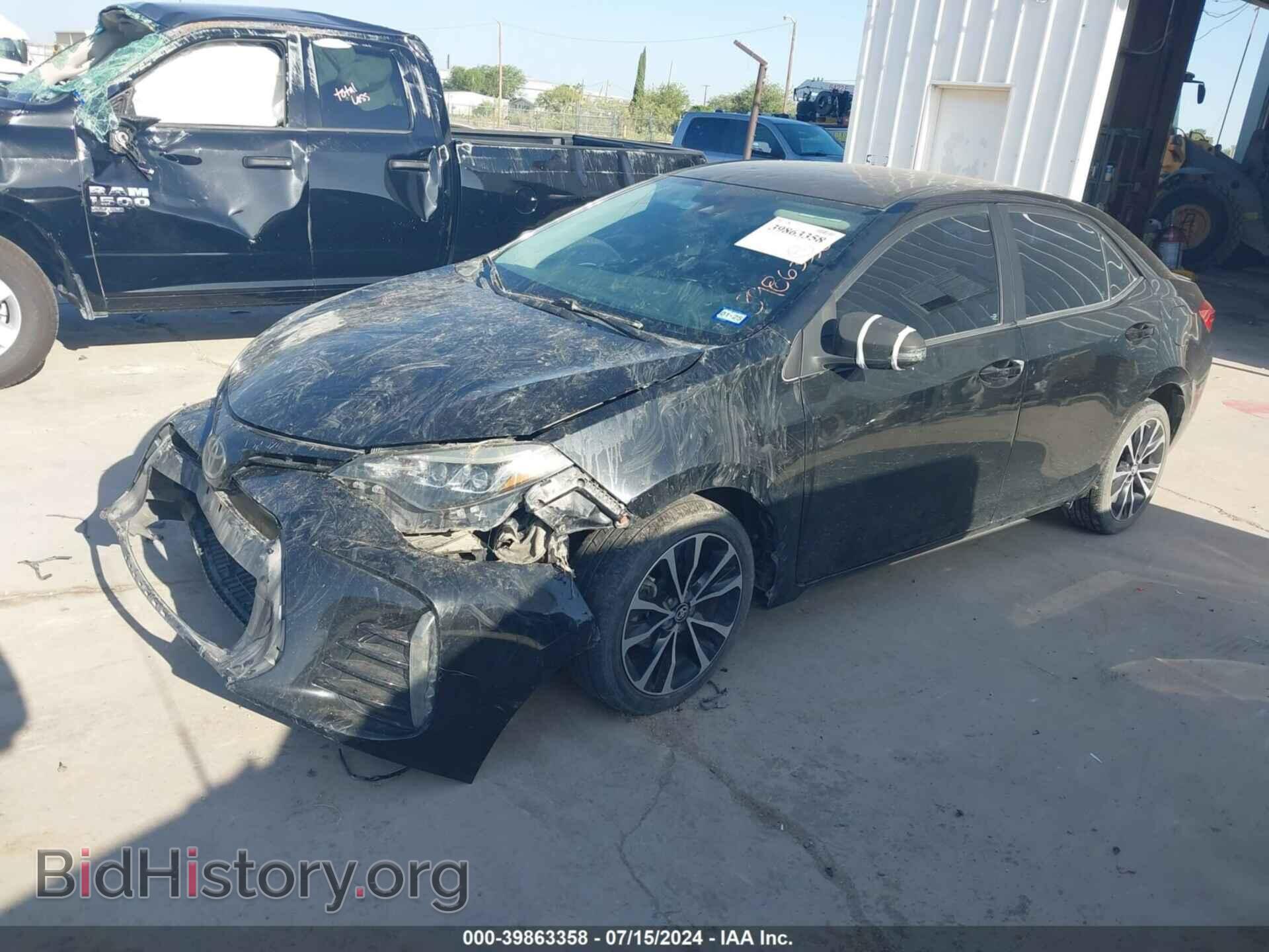 2017 TOYOTA COROLLA - VIN: 5YFBURHE3HP604029 - Фото 2