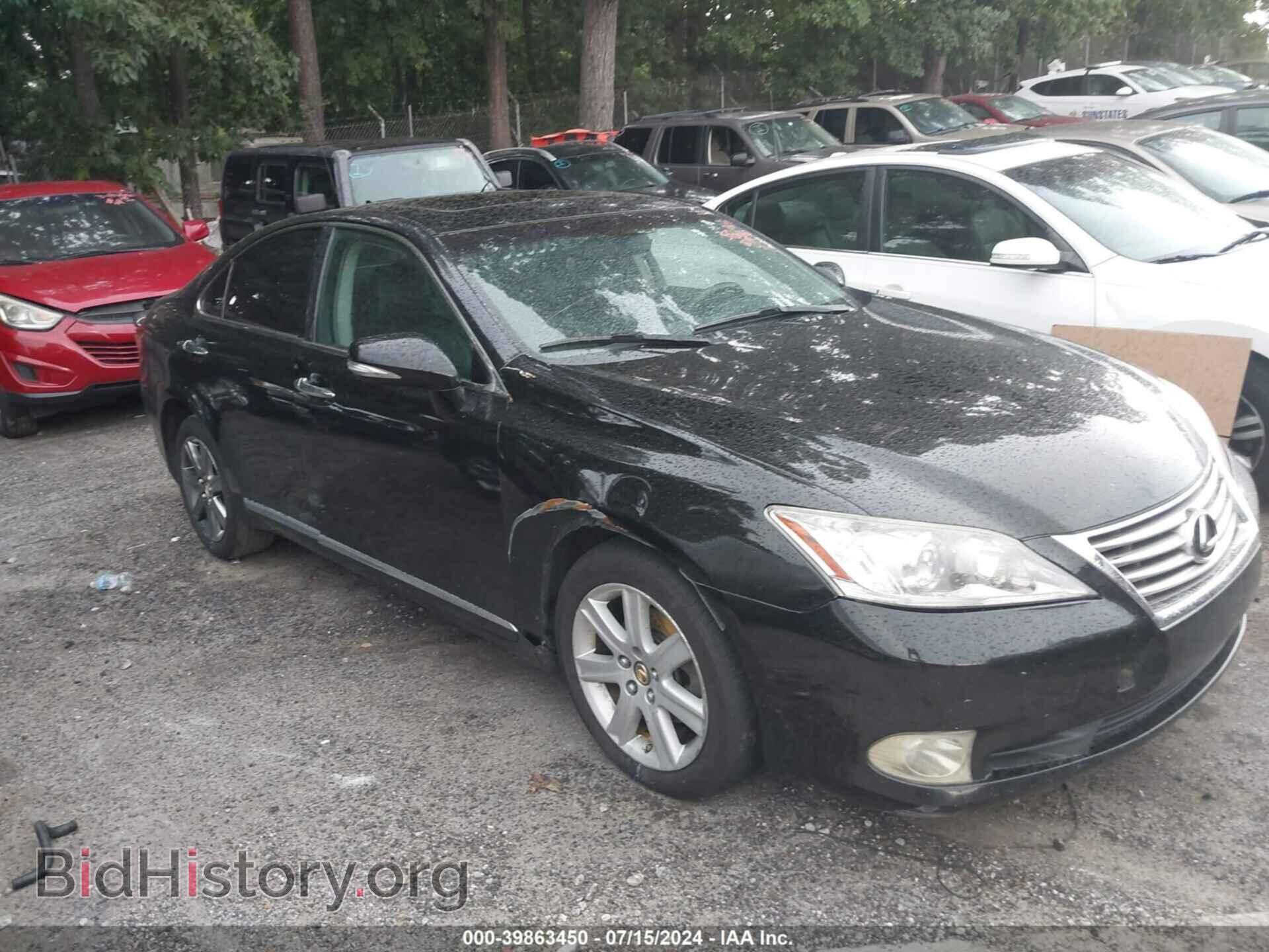 Photo JTHBK1EG1B2420385 - LEXUS ES 350 2011