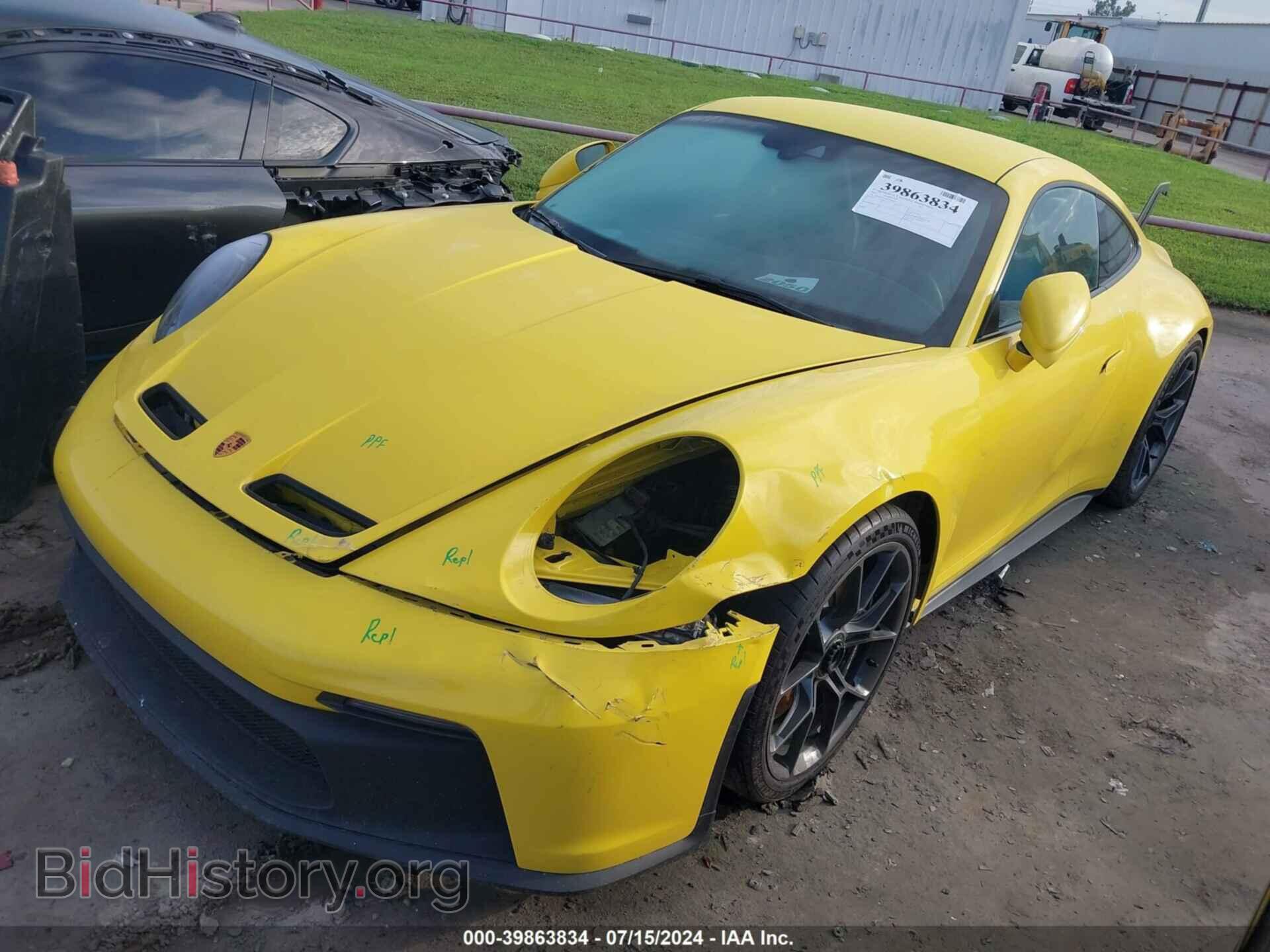 2022 PORSCHE 911 - VIN: WP0AC2A98NS268455 - Фото 2