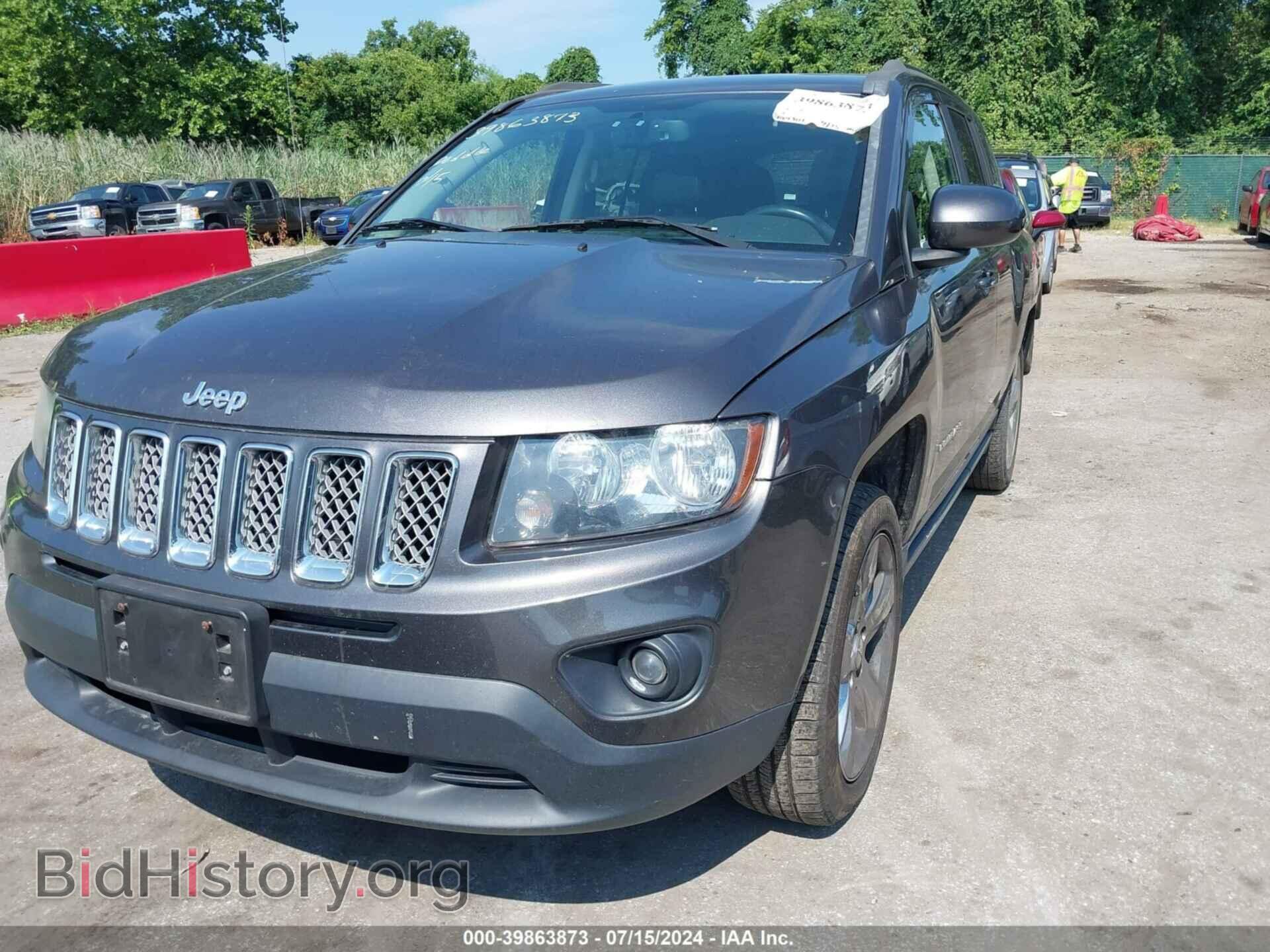 2014 JEEP COMPASS - VIN: 1C4NJDEB7ED885950 - Фото 2