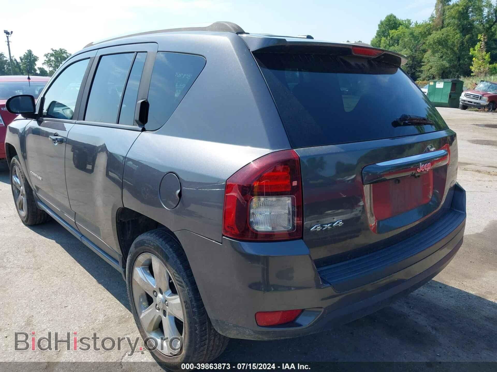 2014 JEEP COMPASS - VIN: 1C4NJDEB7ED885950 - Фото 3