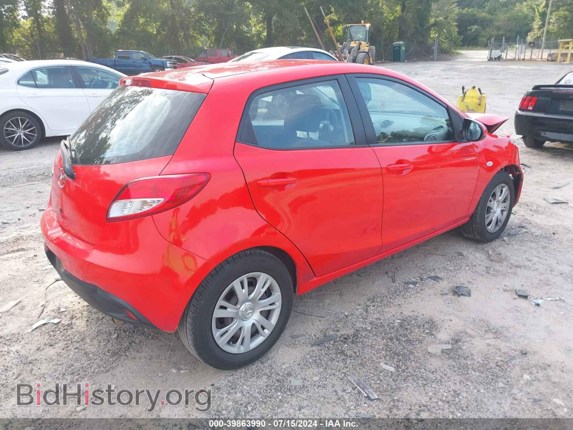 2013 MAZDA MAZDA2 - VIN: JM1DE1KY8D0170933 - Фото 4