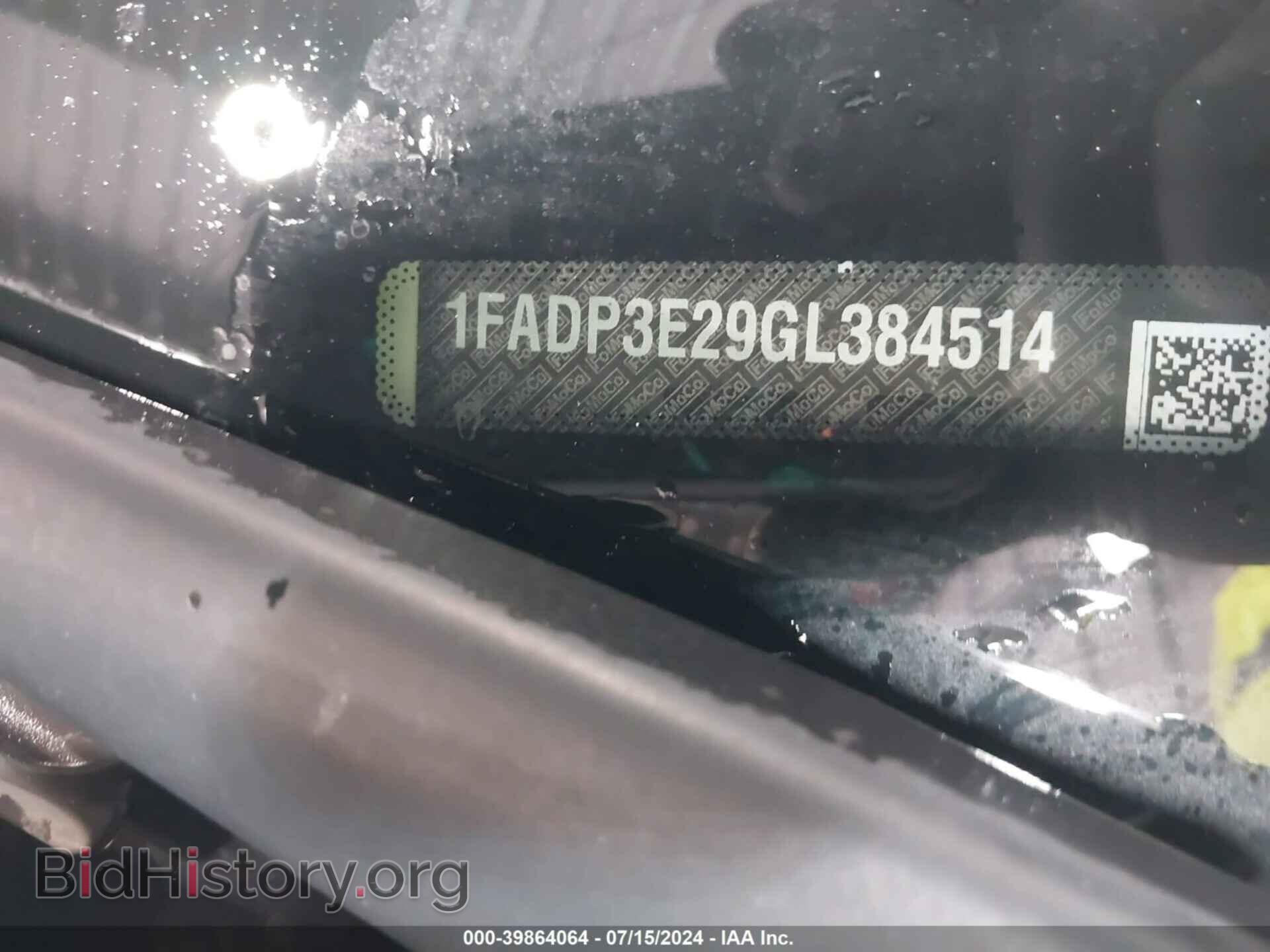 2016 FORD FOCUS - VIN: 1FADP3E29GL384514 - Фото 9