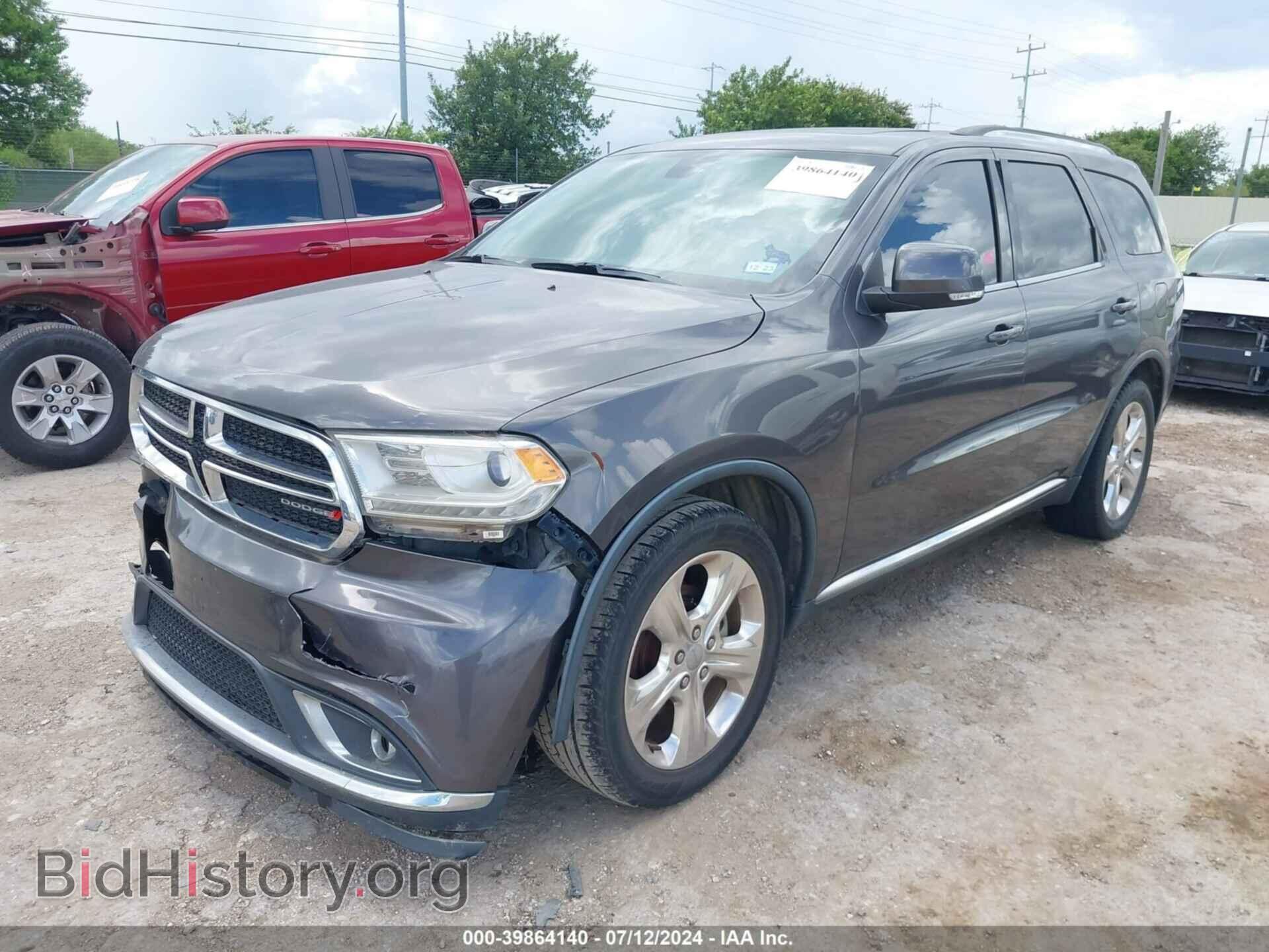2014 DODGE DURANGO - VIN: 1C4RDHDG1EC539394 - Photo 2