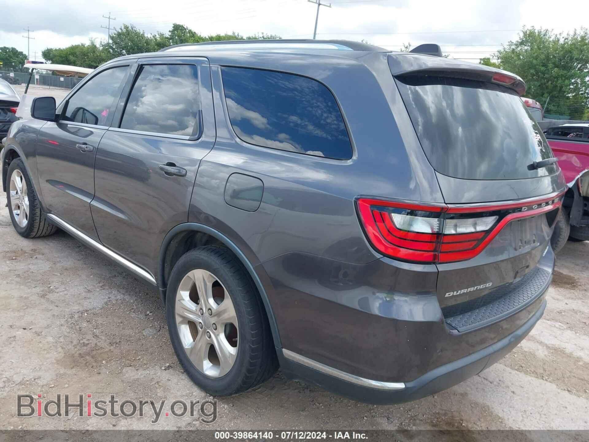 2014 DODGE DURANGO - VIN: 1C4RDHDG1EC539394 - Photo 3